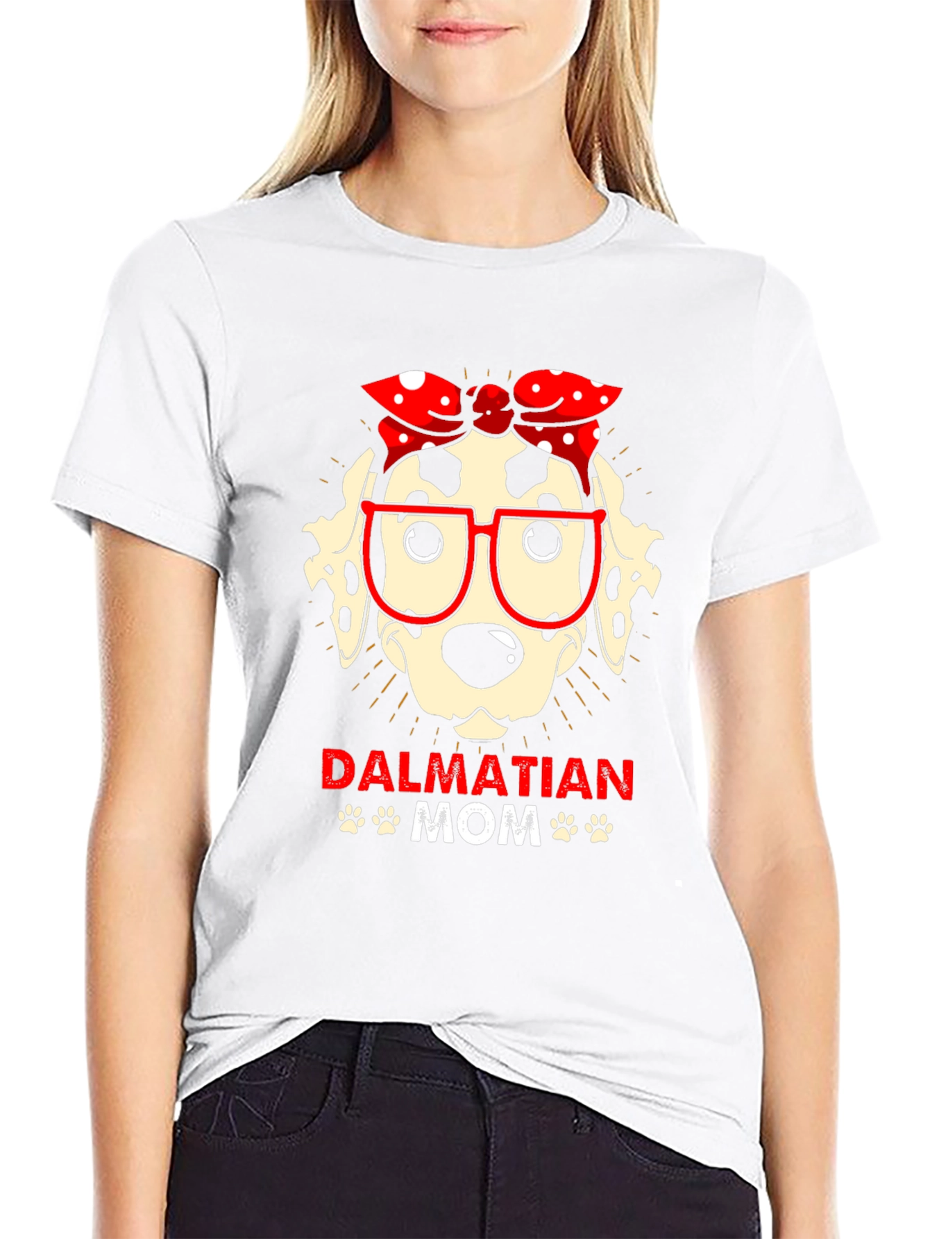 Dalmatian Mom T-Shirt - Cute Dog Lover Tee