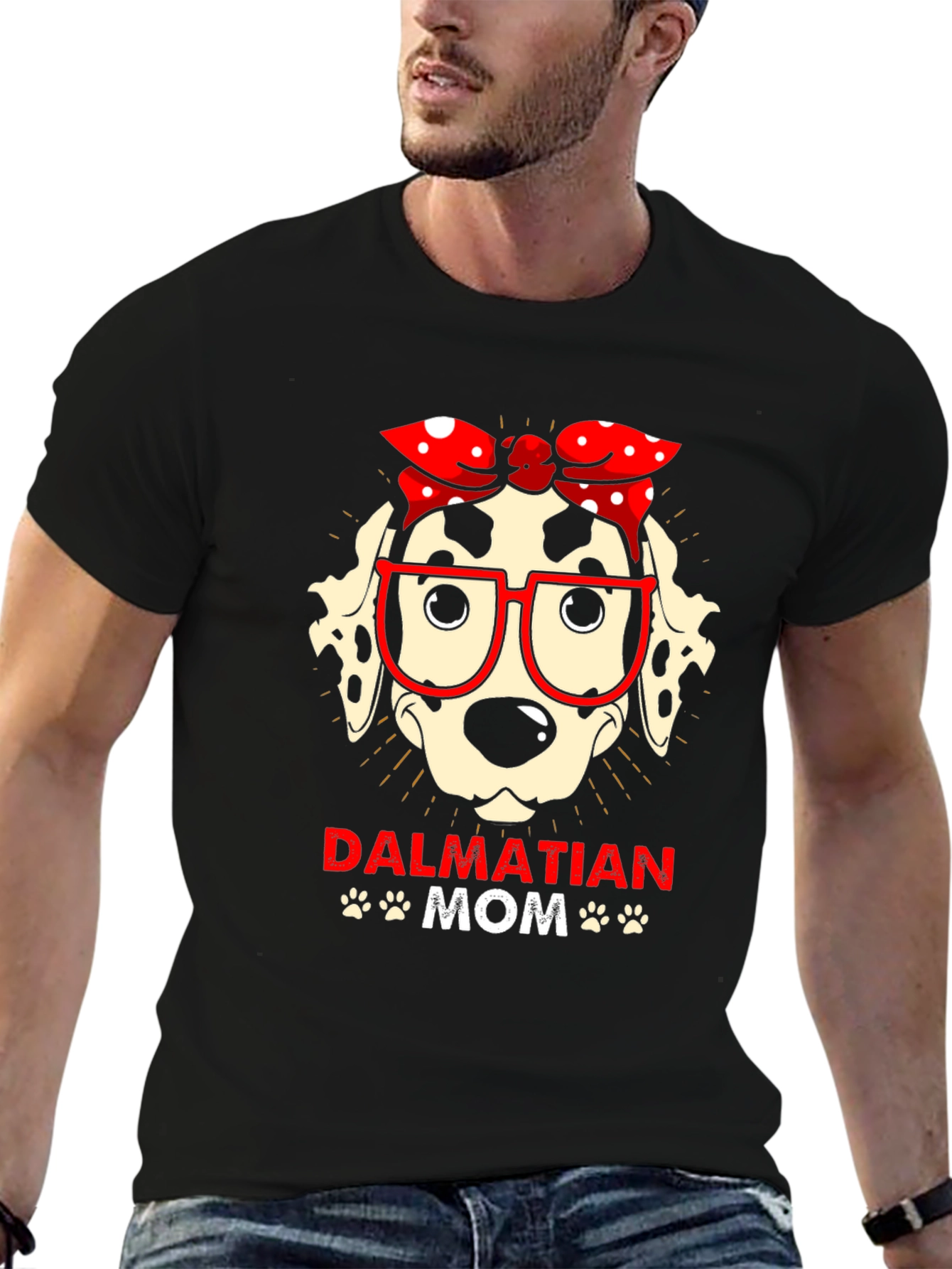 Dalmatian Mom T-Shirt - Cute Dog Lover Tee