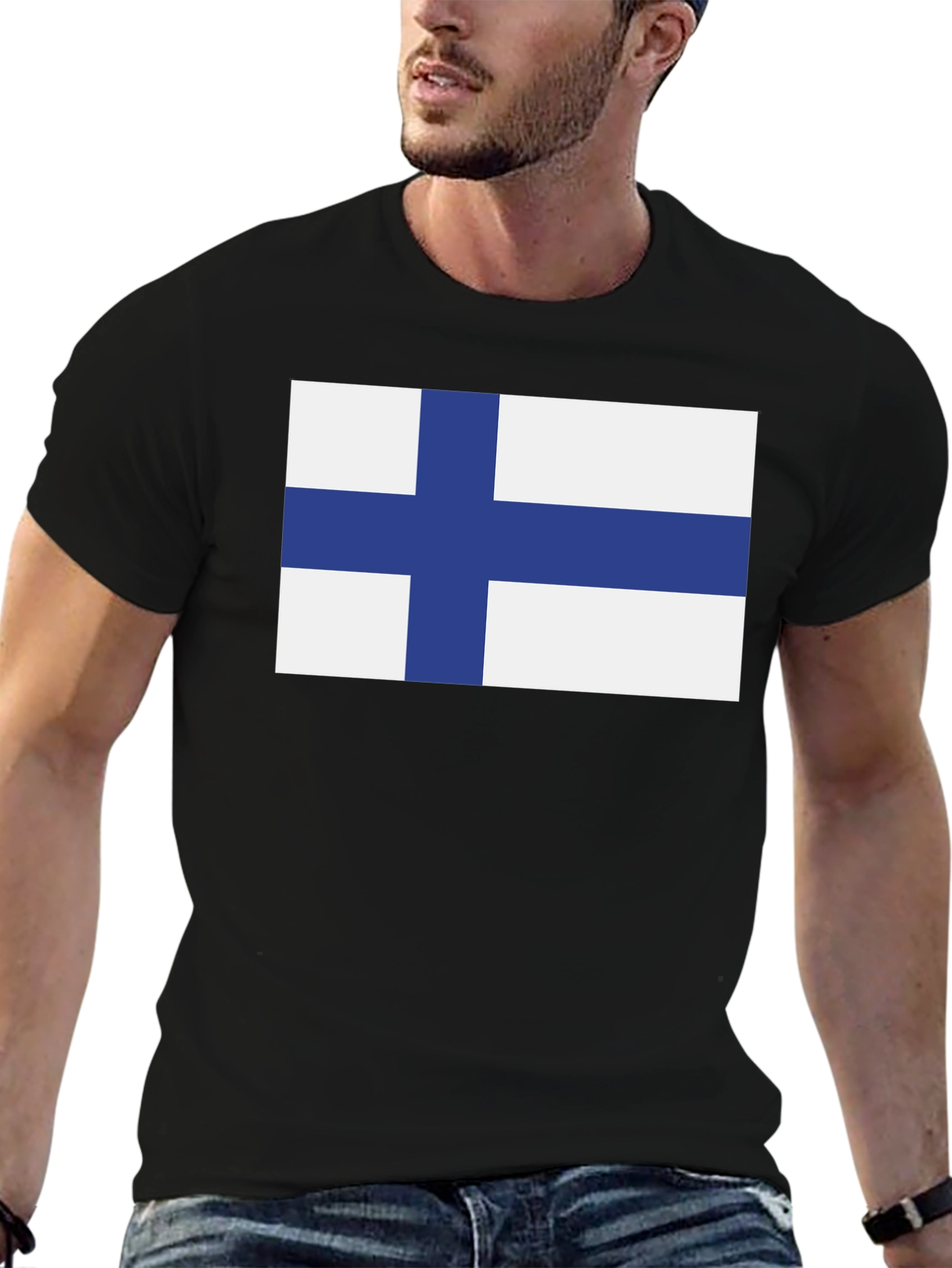 Finland Flag T-Shirt - Patriotic Finnish Pride Tee