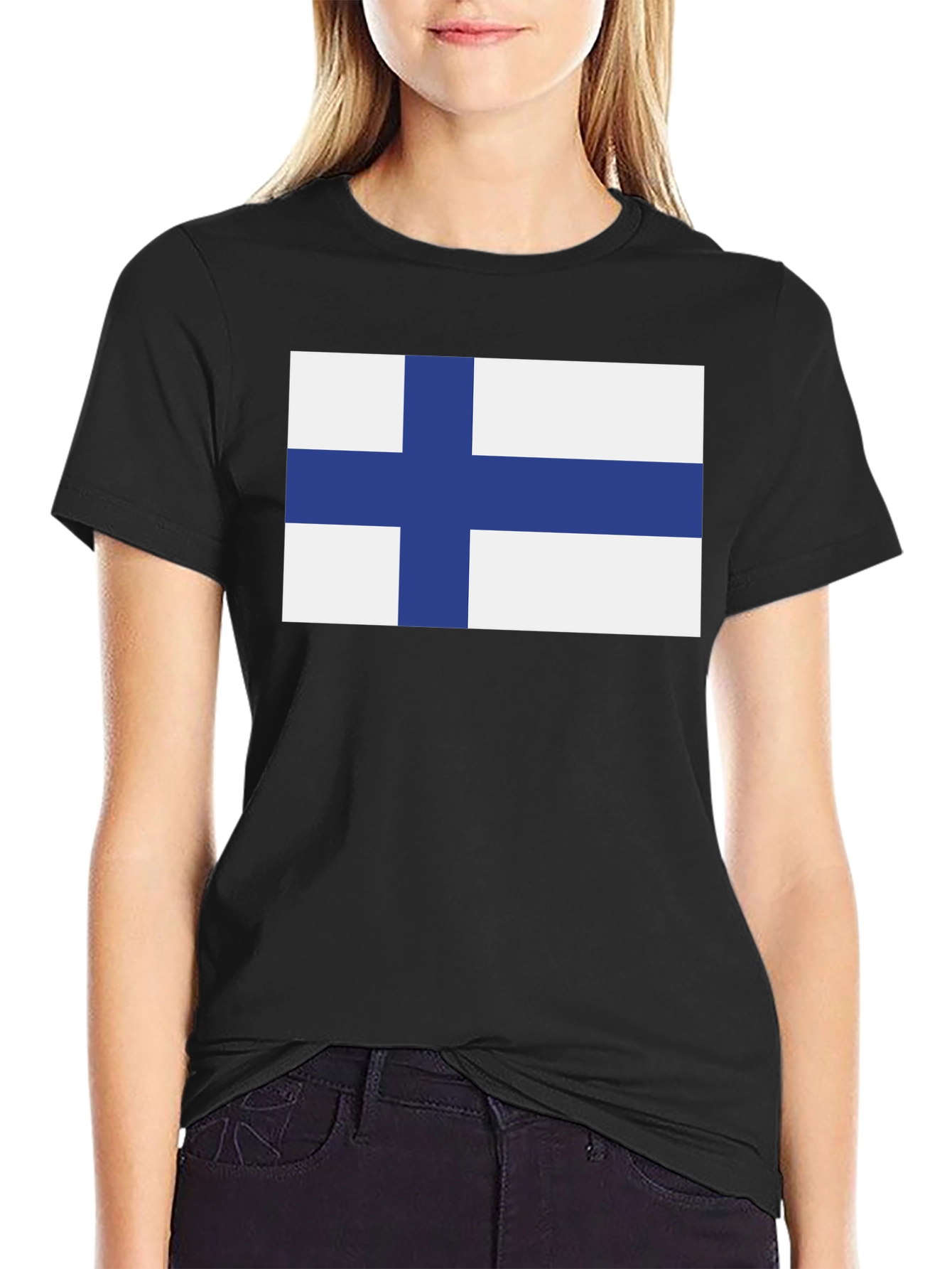 Finland Flag T-Shirt - Patriotic Finnish Pride Tee