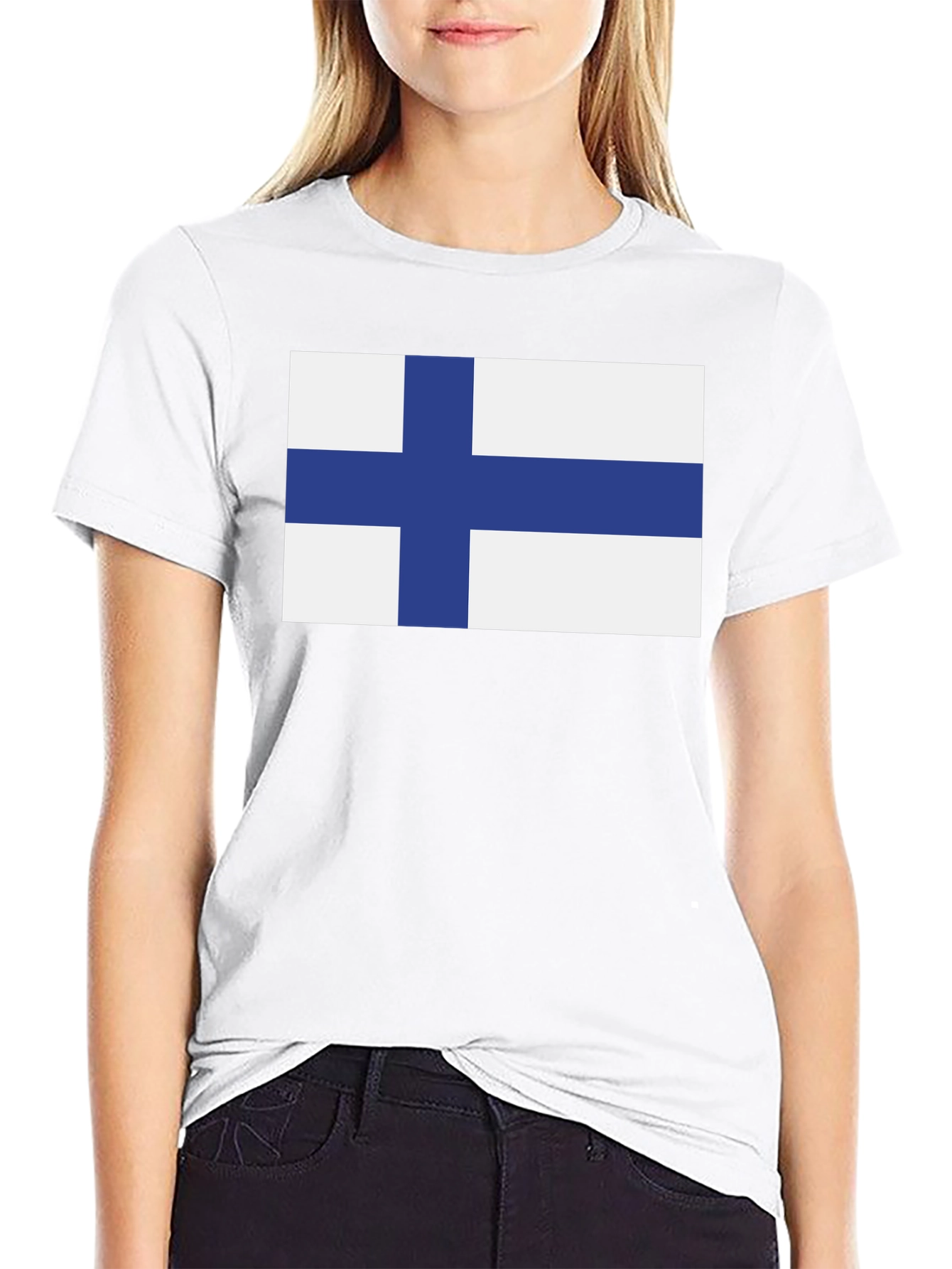 Finland Flag T-Shirt - Patriotic Finnish Pride Tee