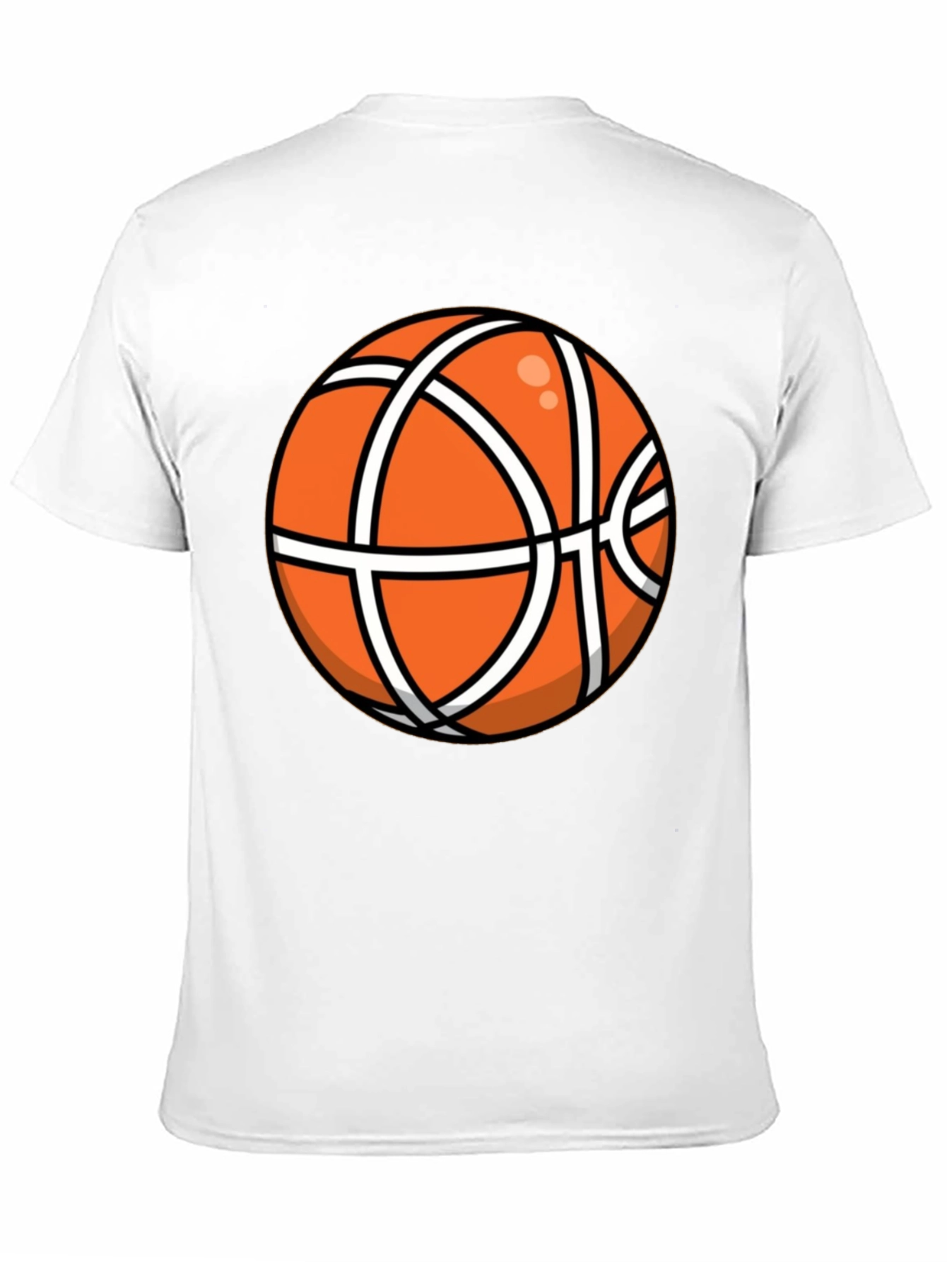 Basketball Graphic Black T-Shirt