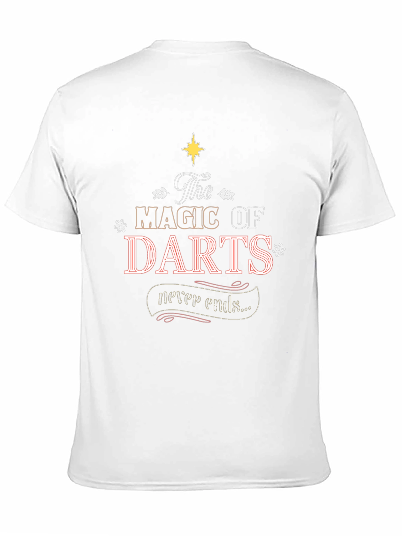 Magic of Darts Graphic Tee - Never Ends Shirt