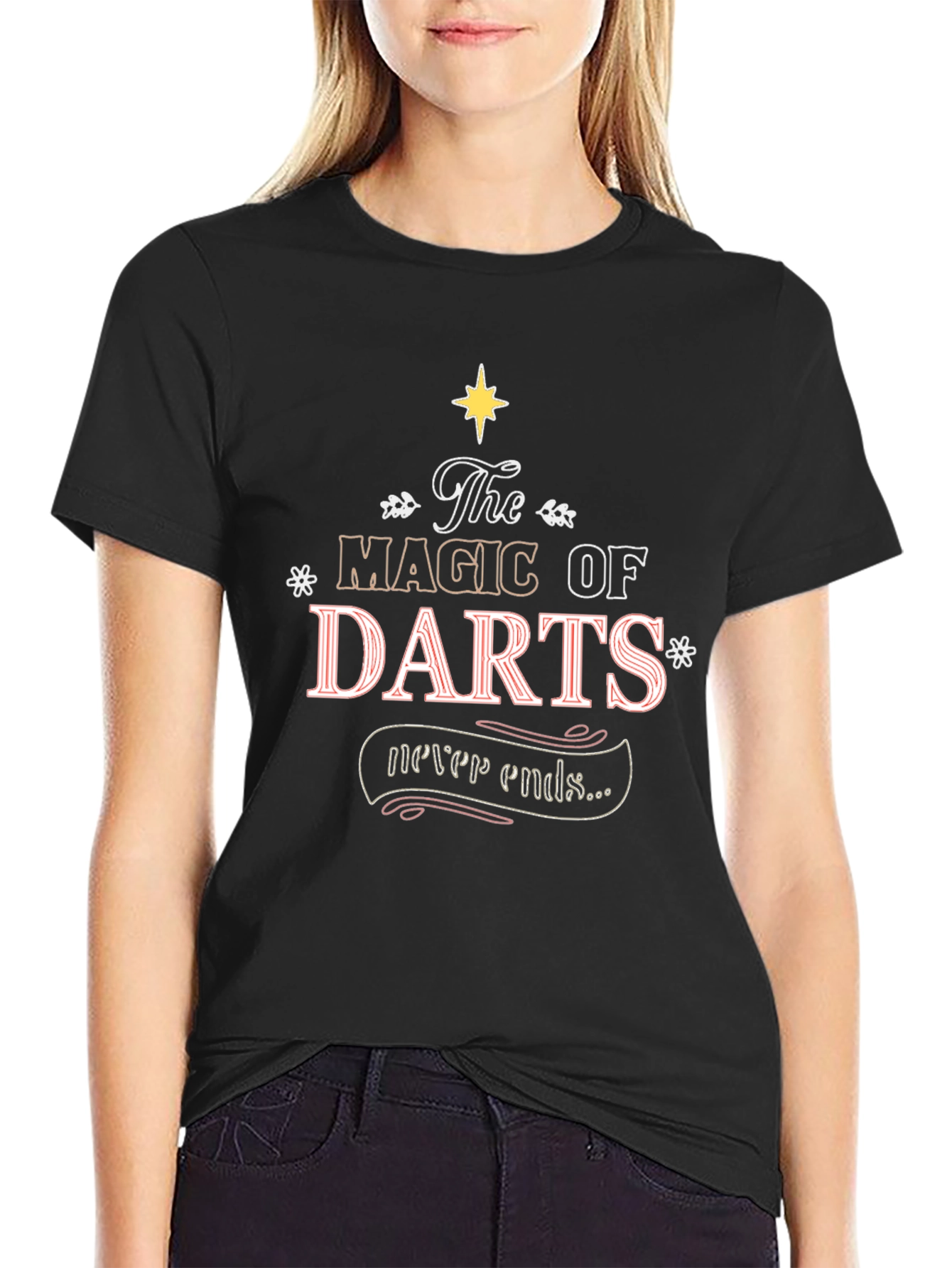 Magic of Darts Graphic Tee - Never Ends Shirt