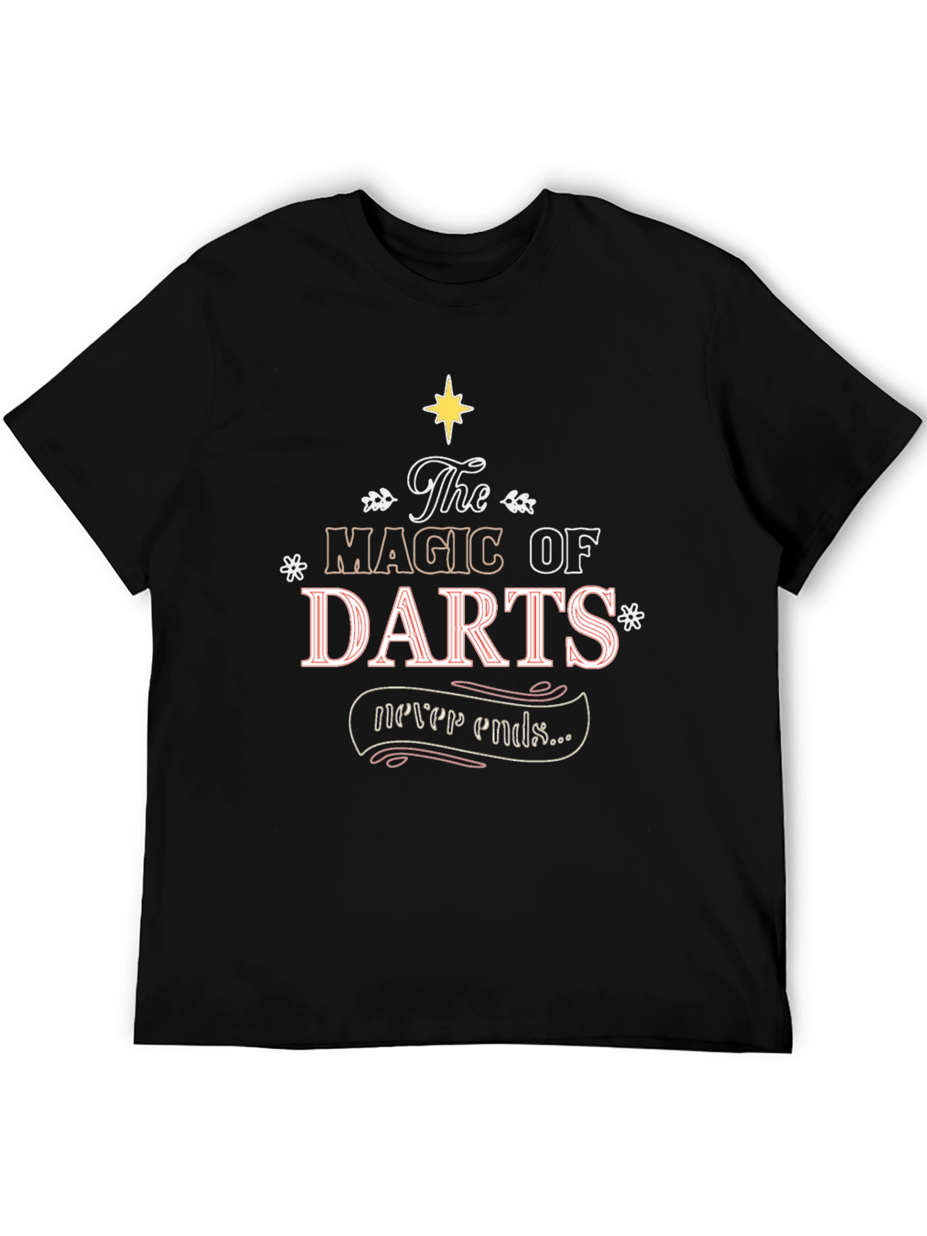 Magic of Darts Graphic Tee - Never Ends Shirt