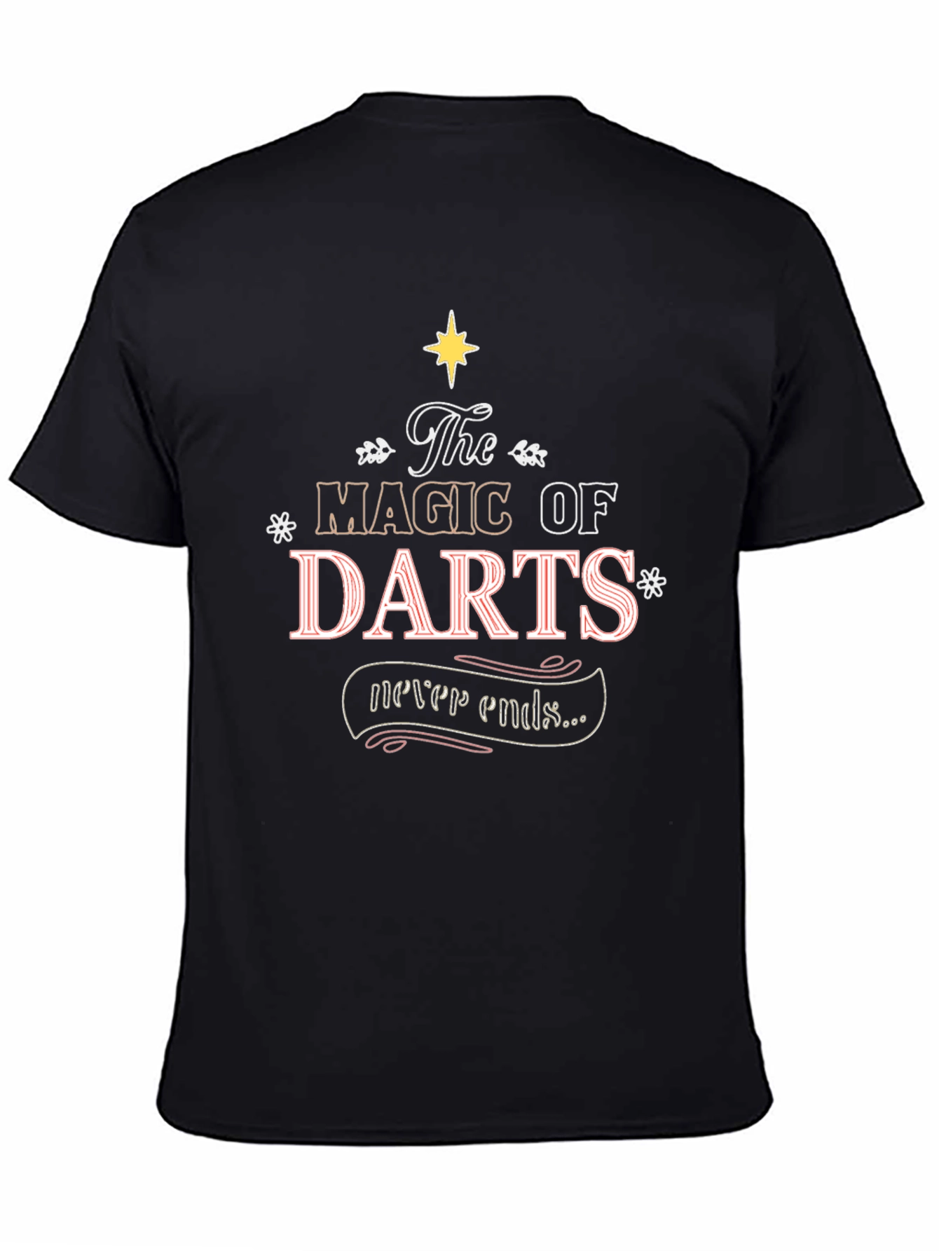 Magic of Darts Graphic Tee - Never Ends Shirt