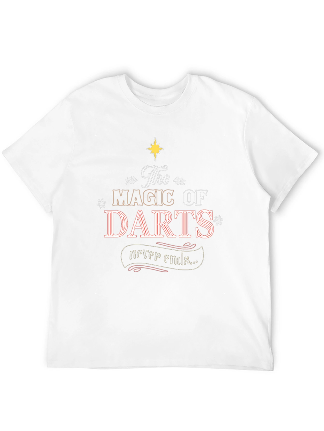 Magic of Darts Graphic Tee - Never Ends Shirt