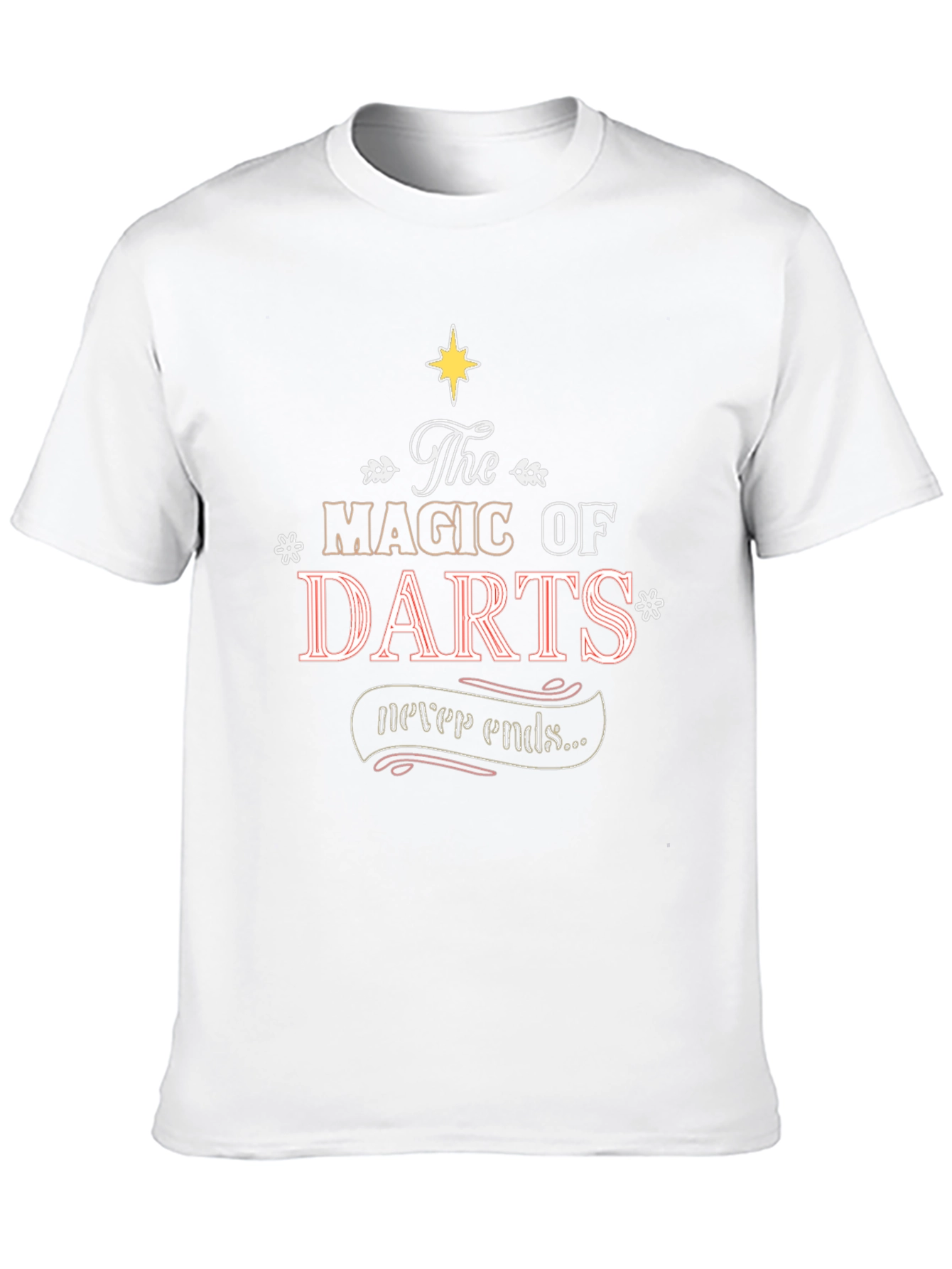 Magic of Darts Graphic Tee - Never Ends Shirt