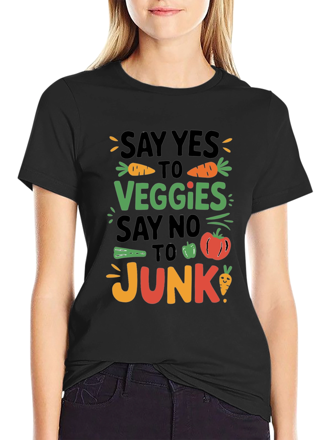 Say Yes to Veggies Graphic Tee