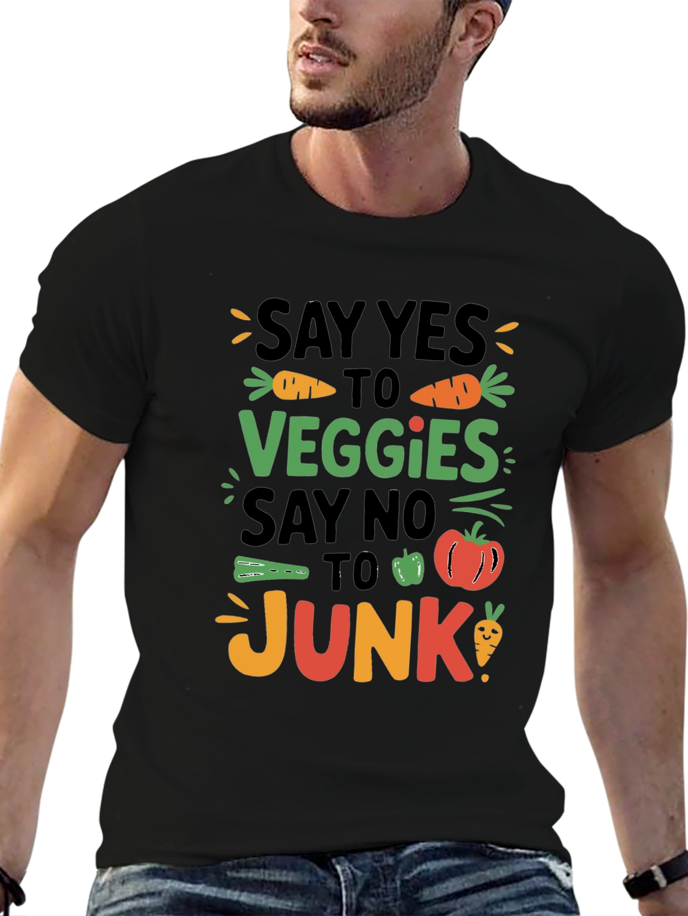 Say Yes to Veggies Graphic Tee