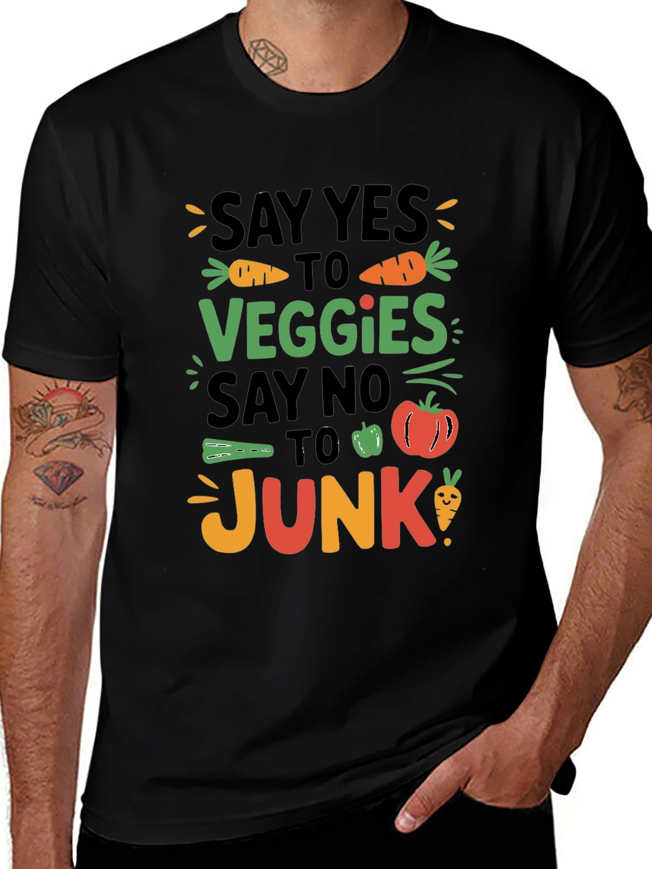 Say Yes to Veggies Graphic Tee