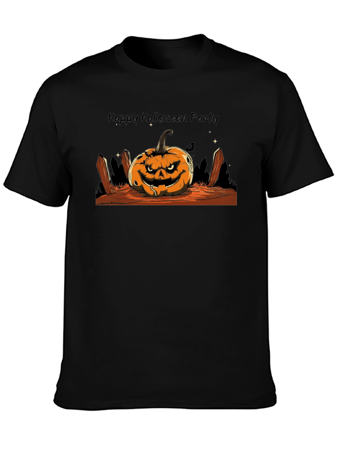 Happy Halloween Party Graphic T-Shirt