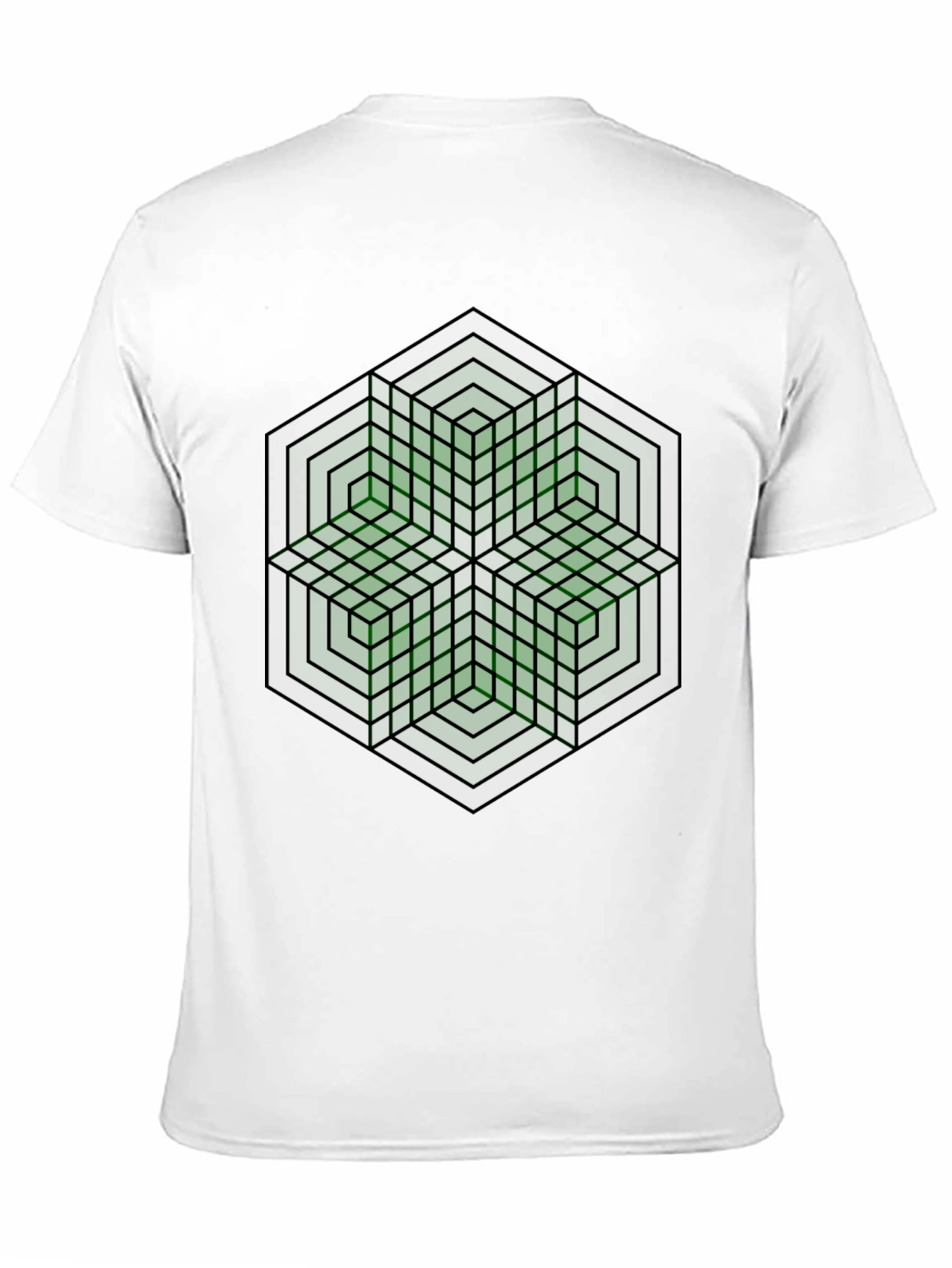 Geometric Illusion T-Shirt