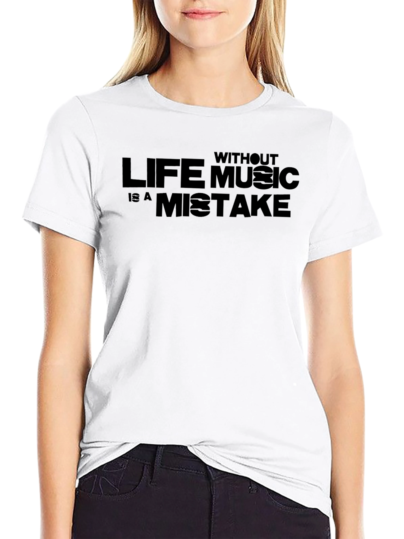 Life Without Music is a Mistake Tee