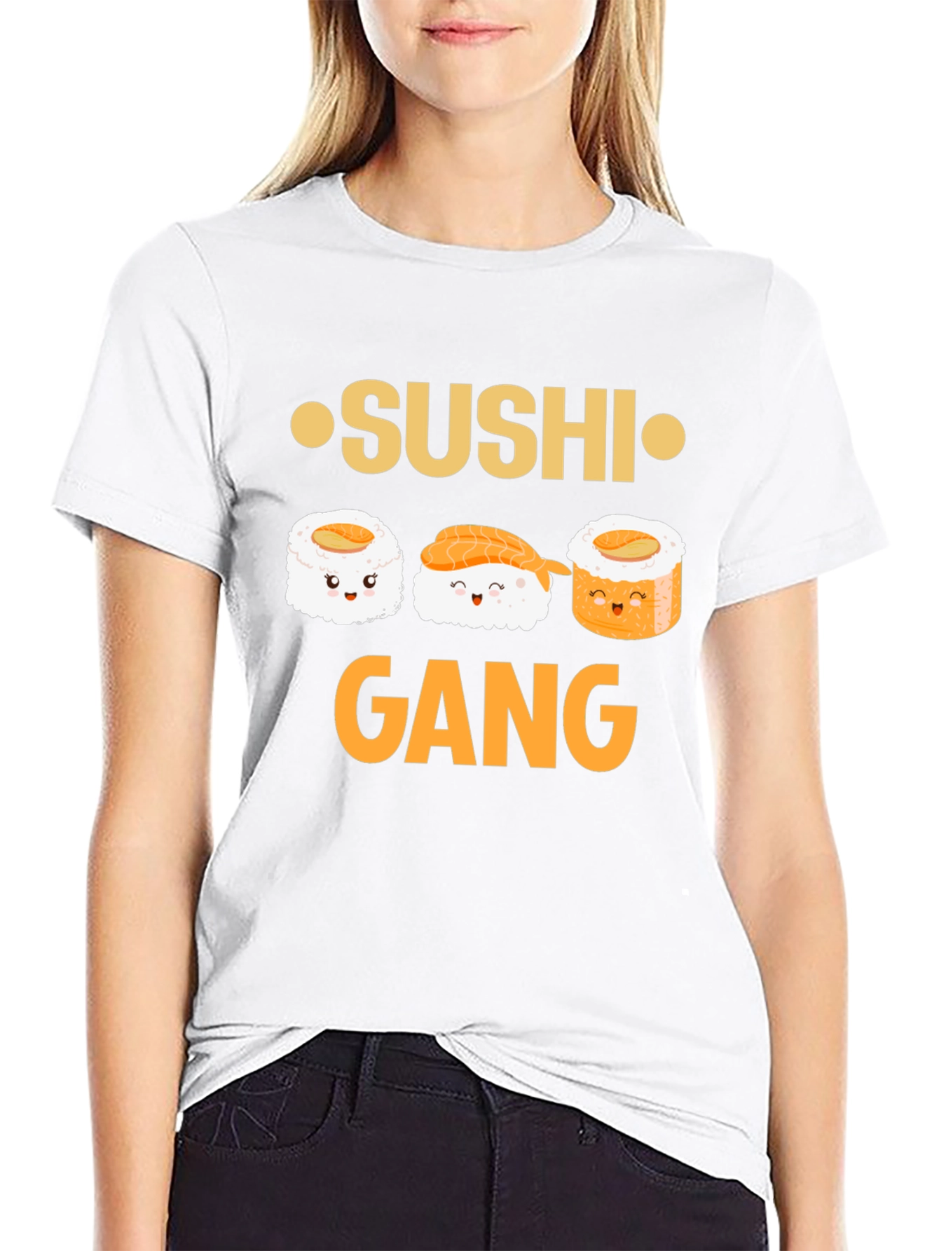 Sushi Gang Graphic Tee -  Fun Sushi Lover T-Shirt