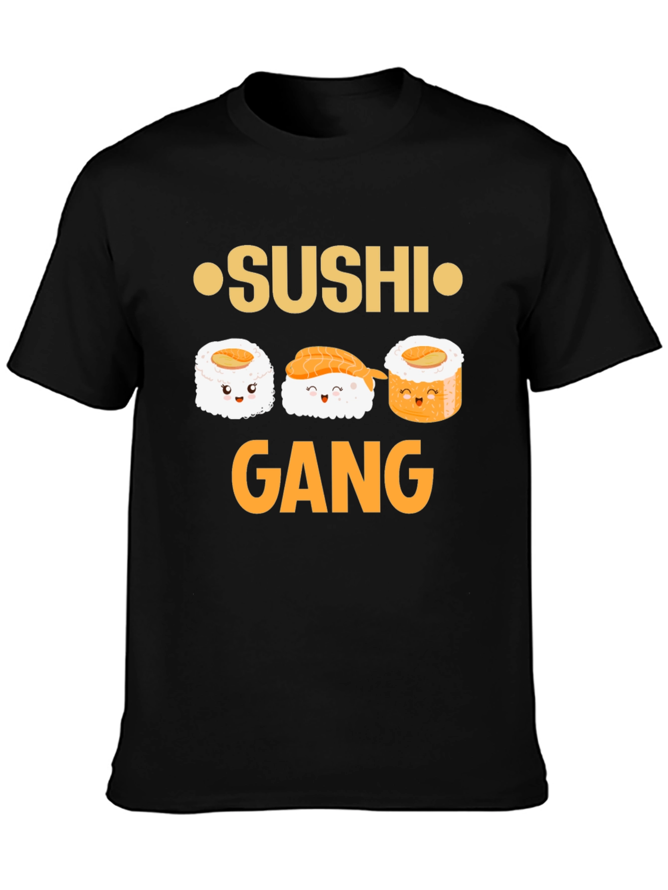 Sushi Gang Graphic Tee -  Fun Sushi Lover T-Shirt