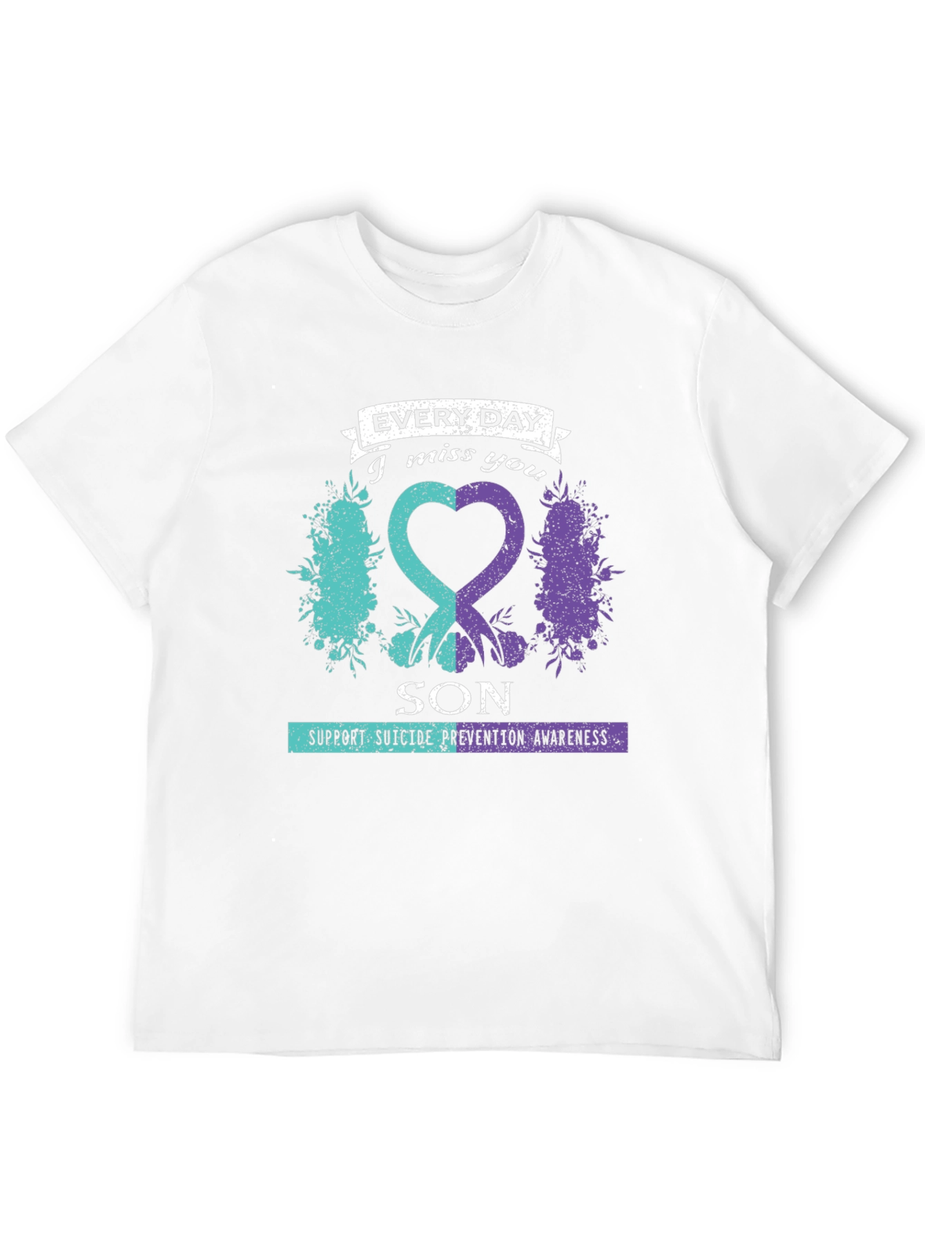 Everyday I Miss You Son Suicide Prevention Awareness T-Shirt