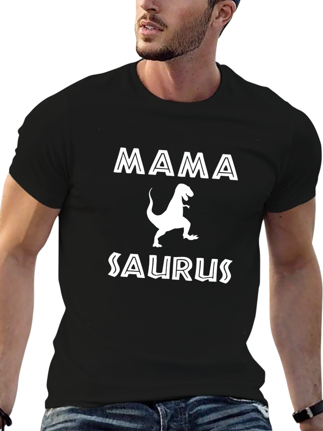 Mama Saurus T-Shirt - Dinosaur Graphic Tee