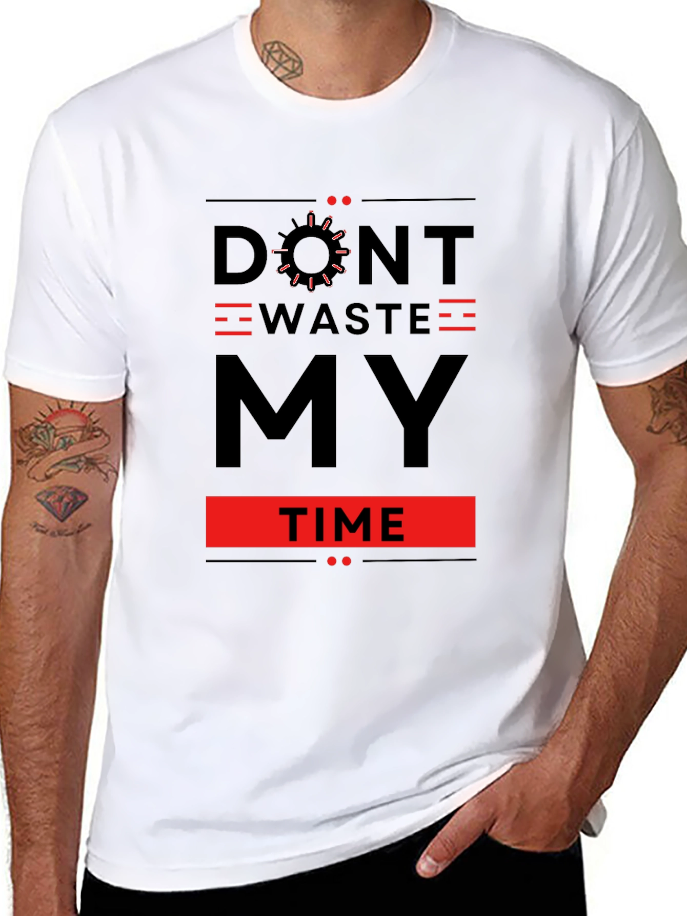 Dont Waste My Time Graphic Tee