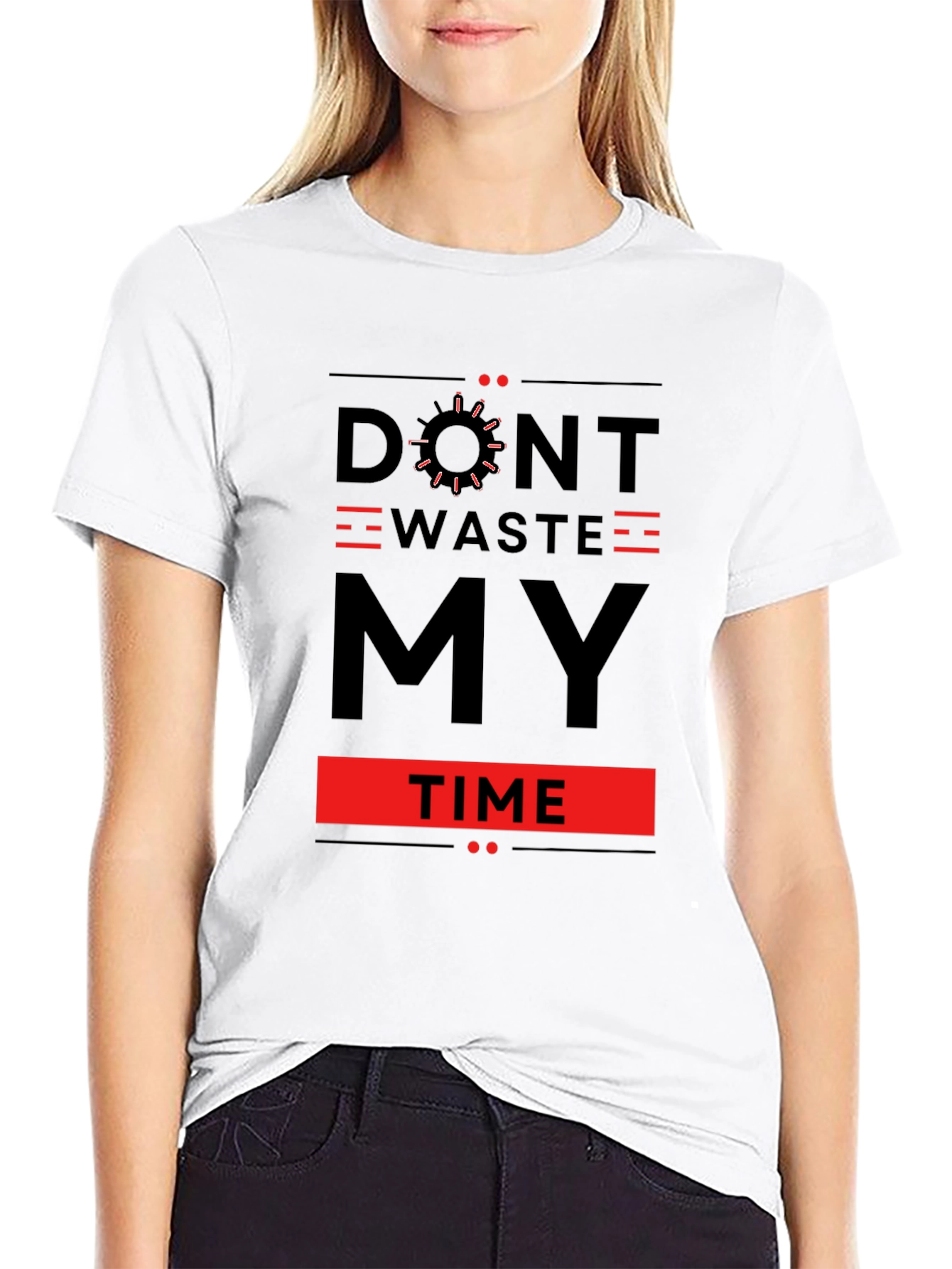 Dont Waste My Time Graphic Tee