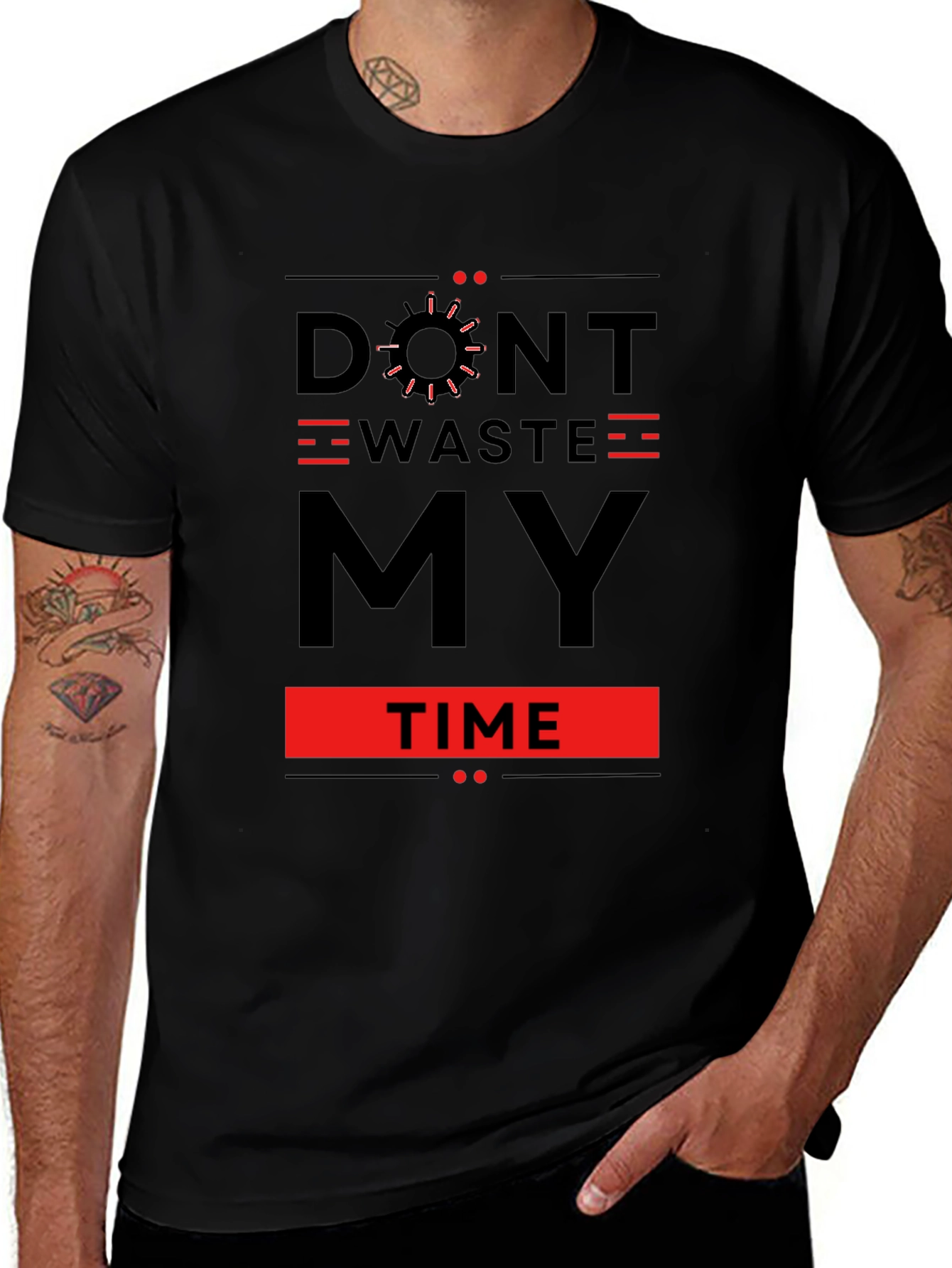 Dont Waste My Time Graphic Tee