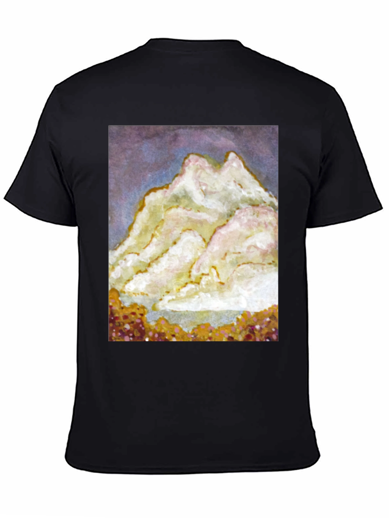 Mountain Painting T-Shirt - Artistic Tee