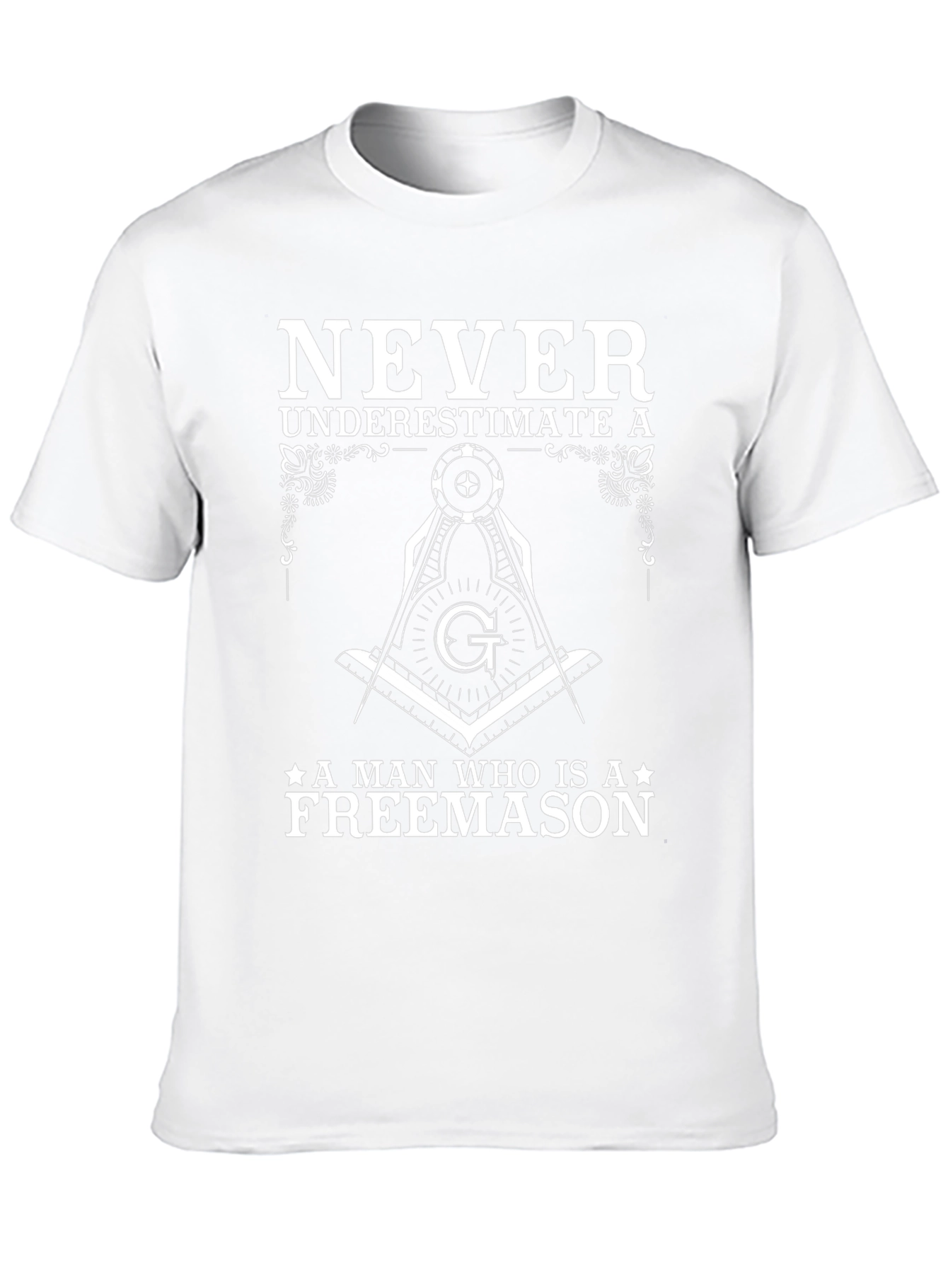 Freemason T-Shirt - Never Underestimate