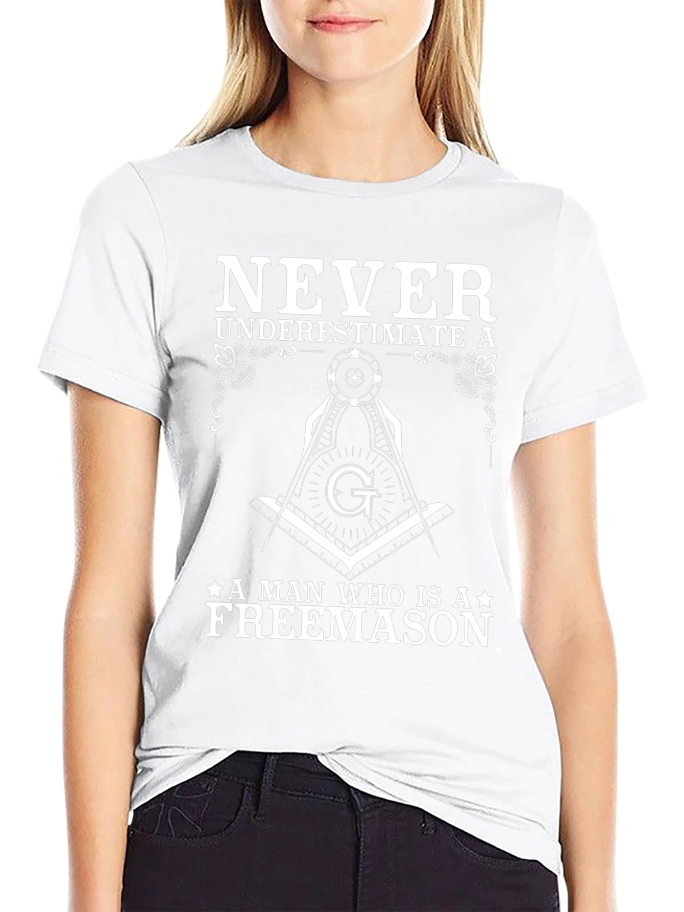Freemason T-Shirt - Never Underestimate