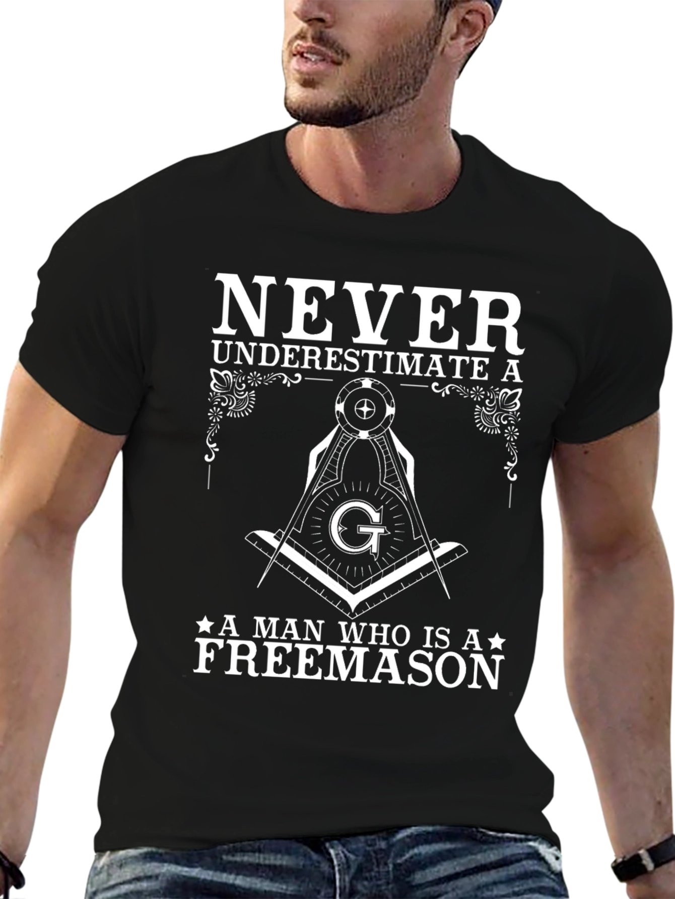 Freemason T-Shirt - Never Underestimate