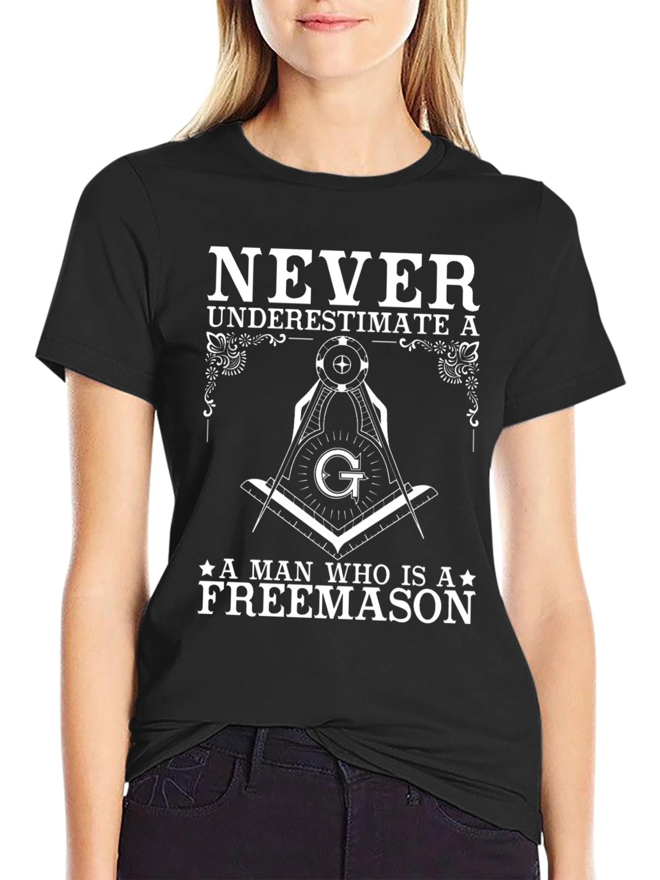 Freemason T-Shirt - Never Underestimate