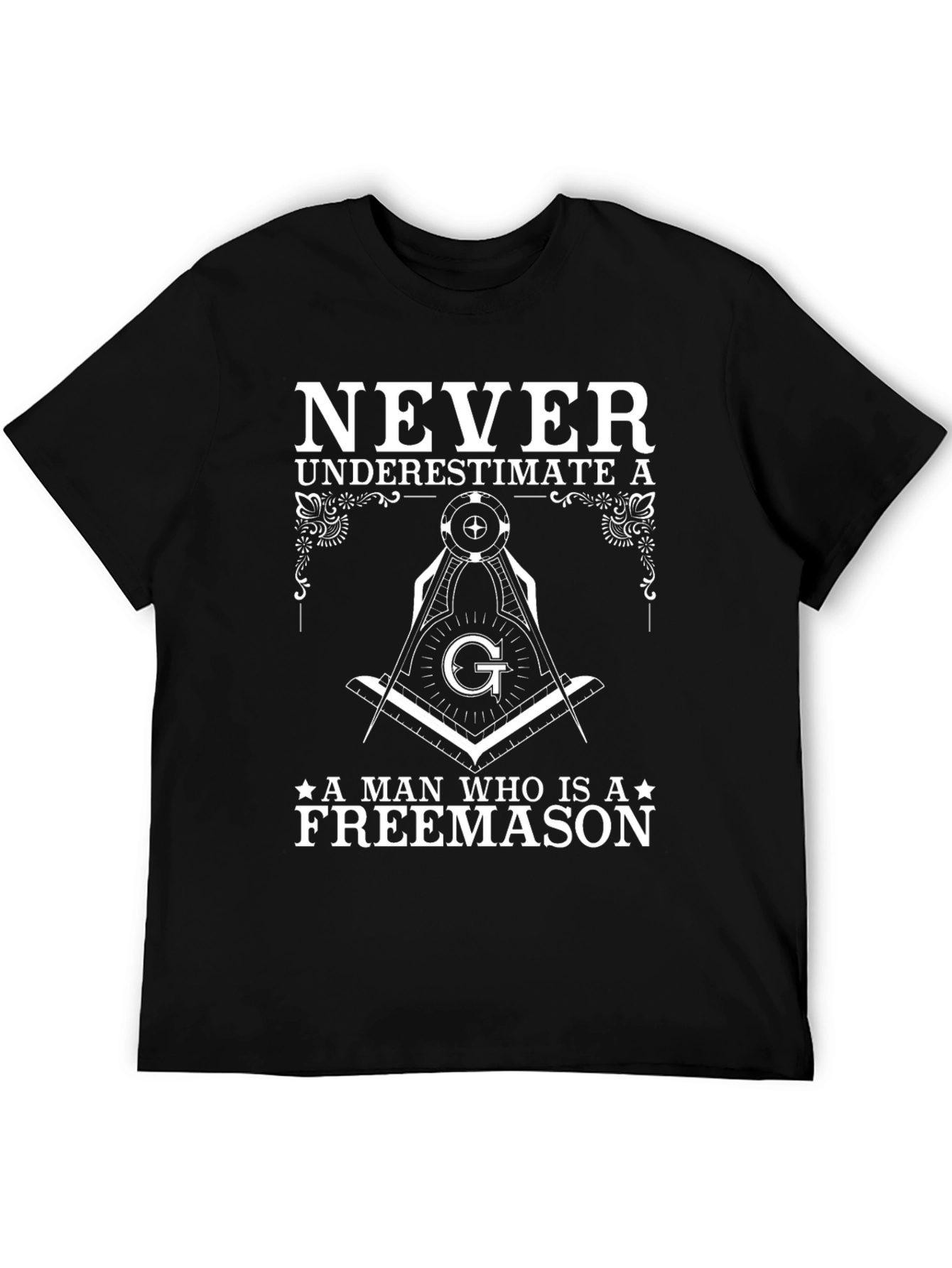 Freemason T-Shirt - Never Underestimate