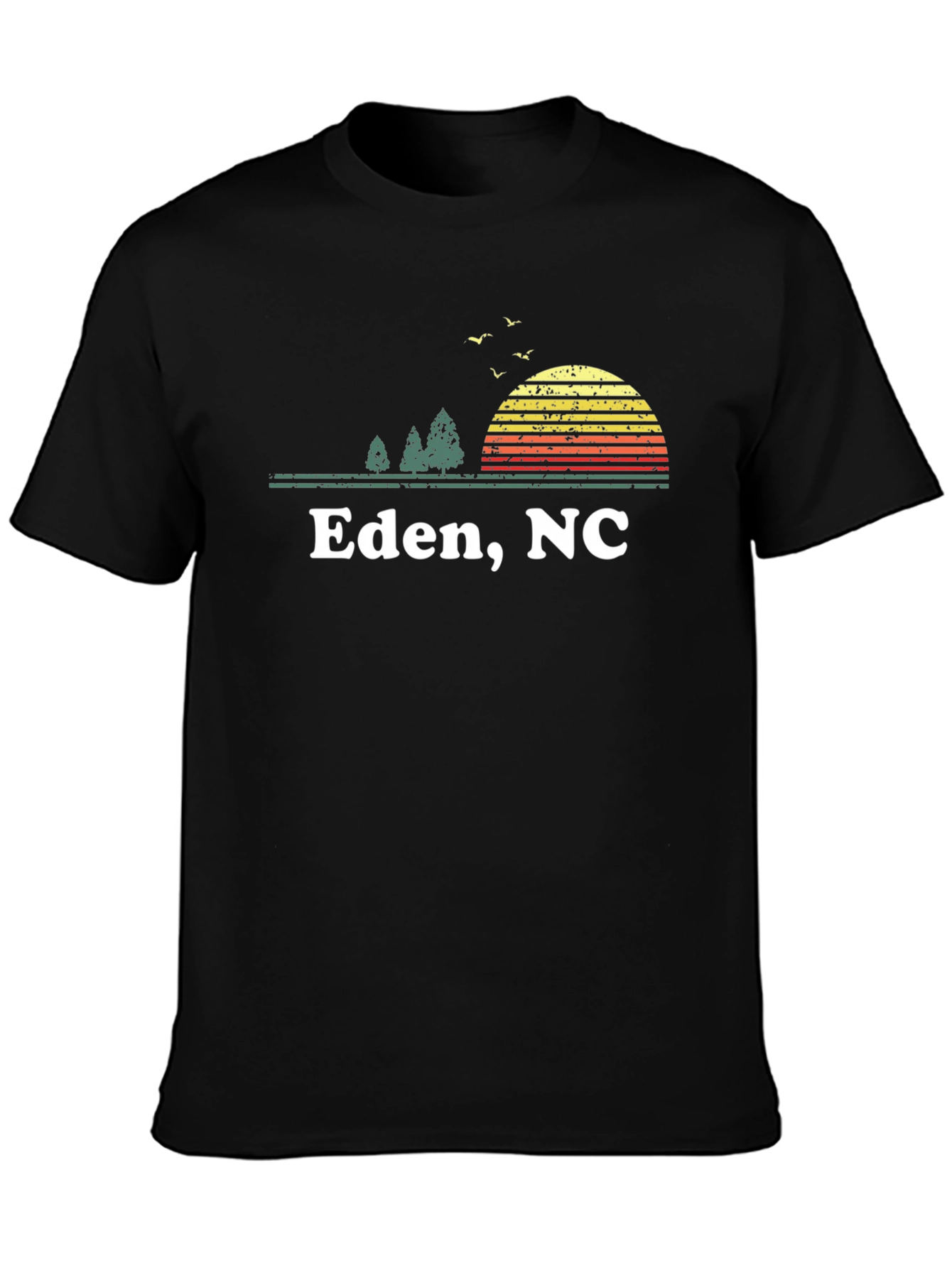 Eden NC Retro Sunset T-Shirt