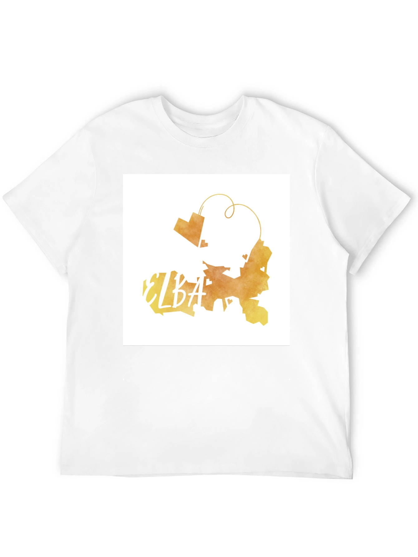 Elba Italy Souvenir T-Shirt | Island Map Tee