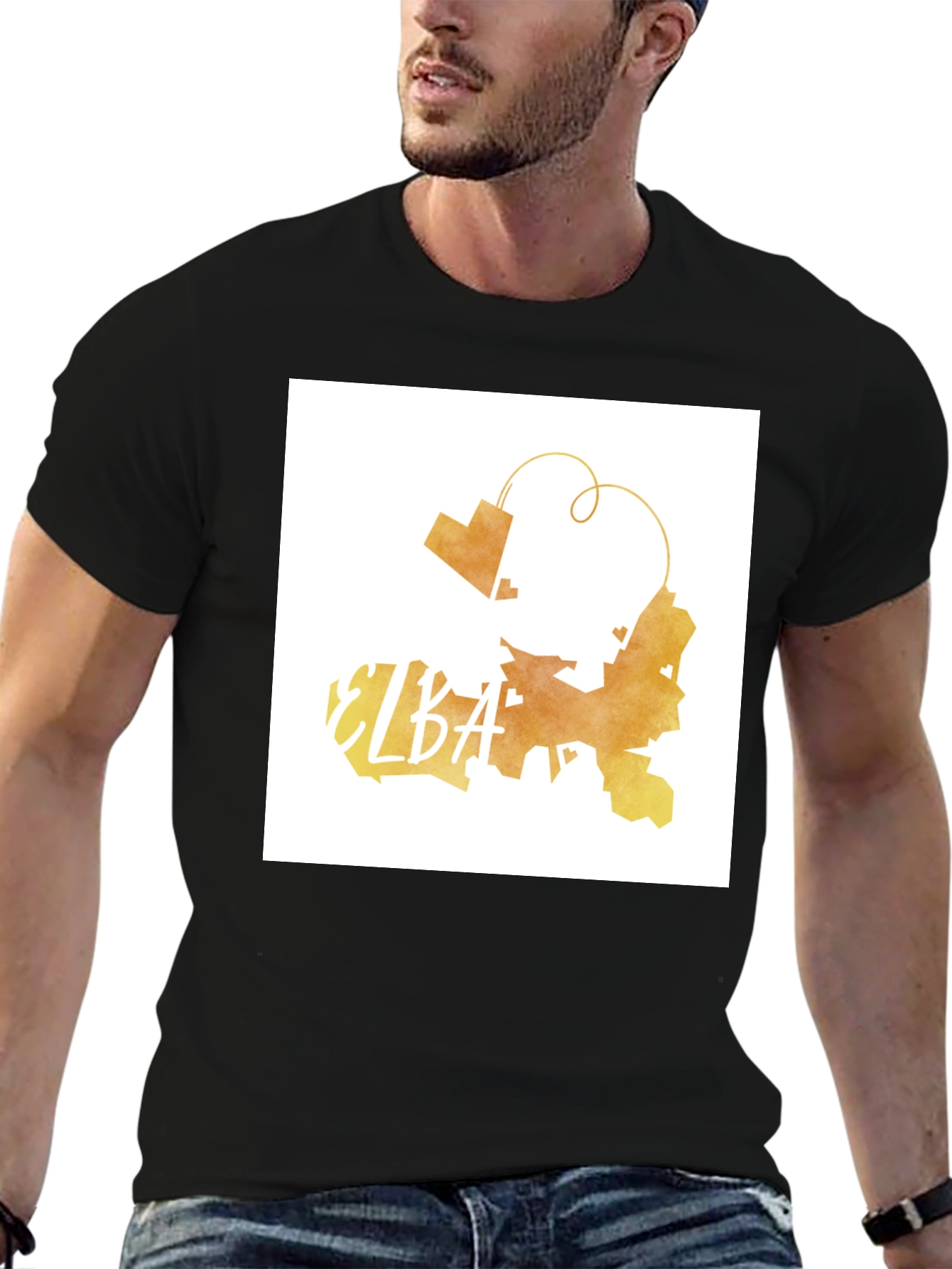 Elba Italy Souvenir T-Shirt | Island Map Tee