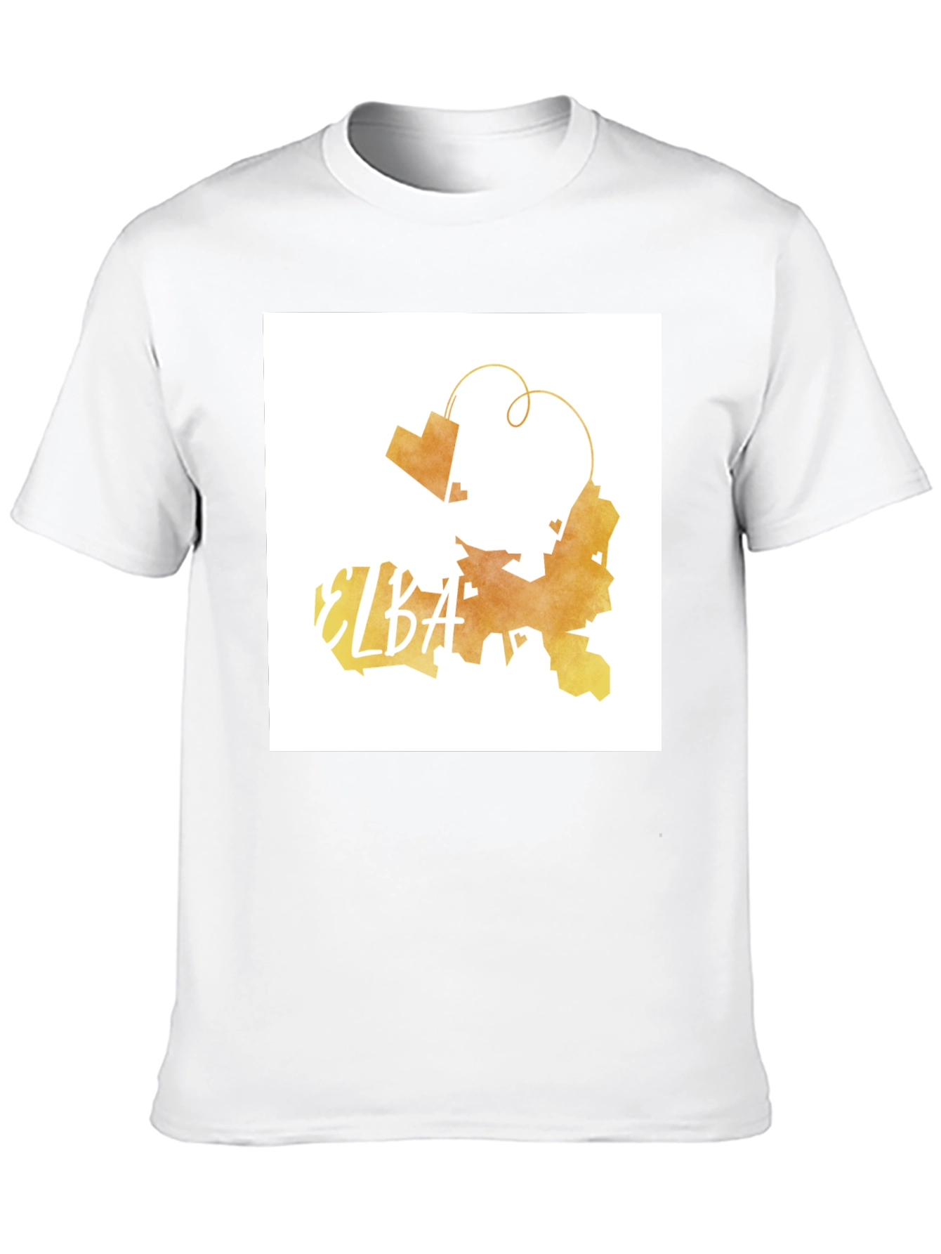 Elba Italy Souvenir T-Shirt | Island Map Tee