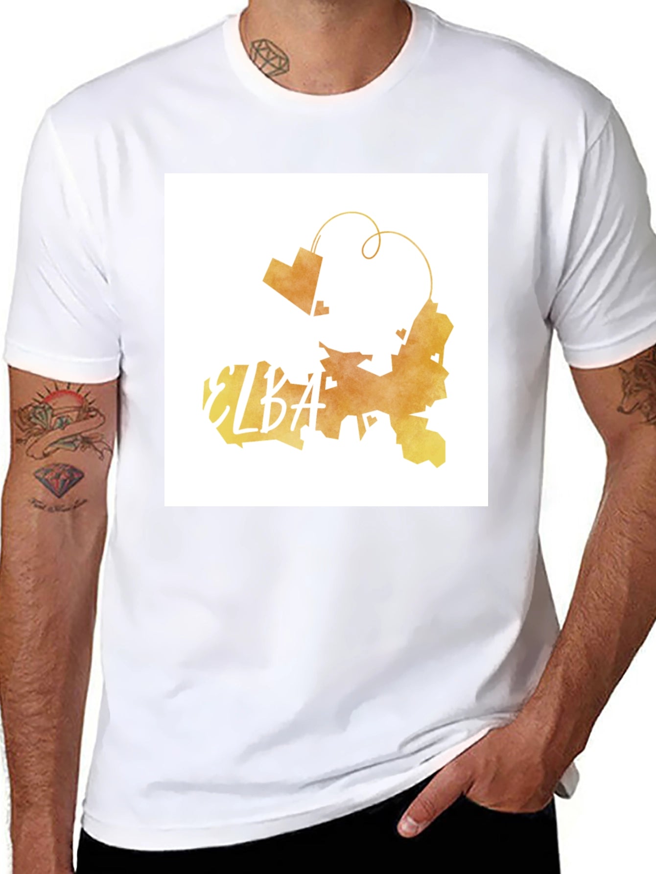 Elba Italy Souvenir T-Shirt | Island Map Tee