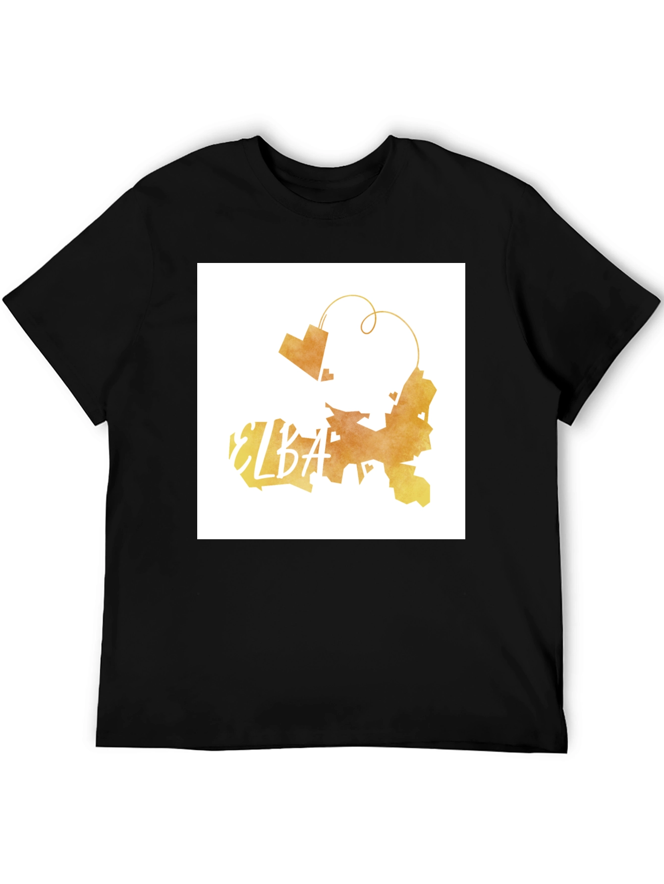 Elba Italy Souvenir T-Shirt | Island Map Tee