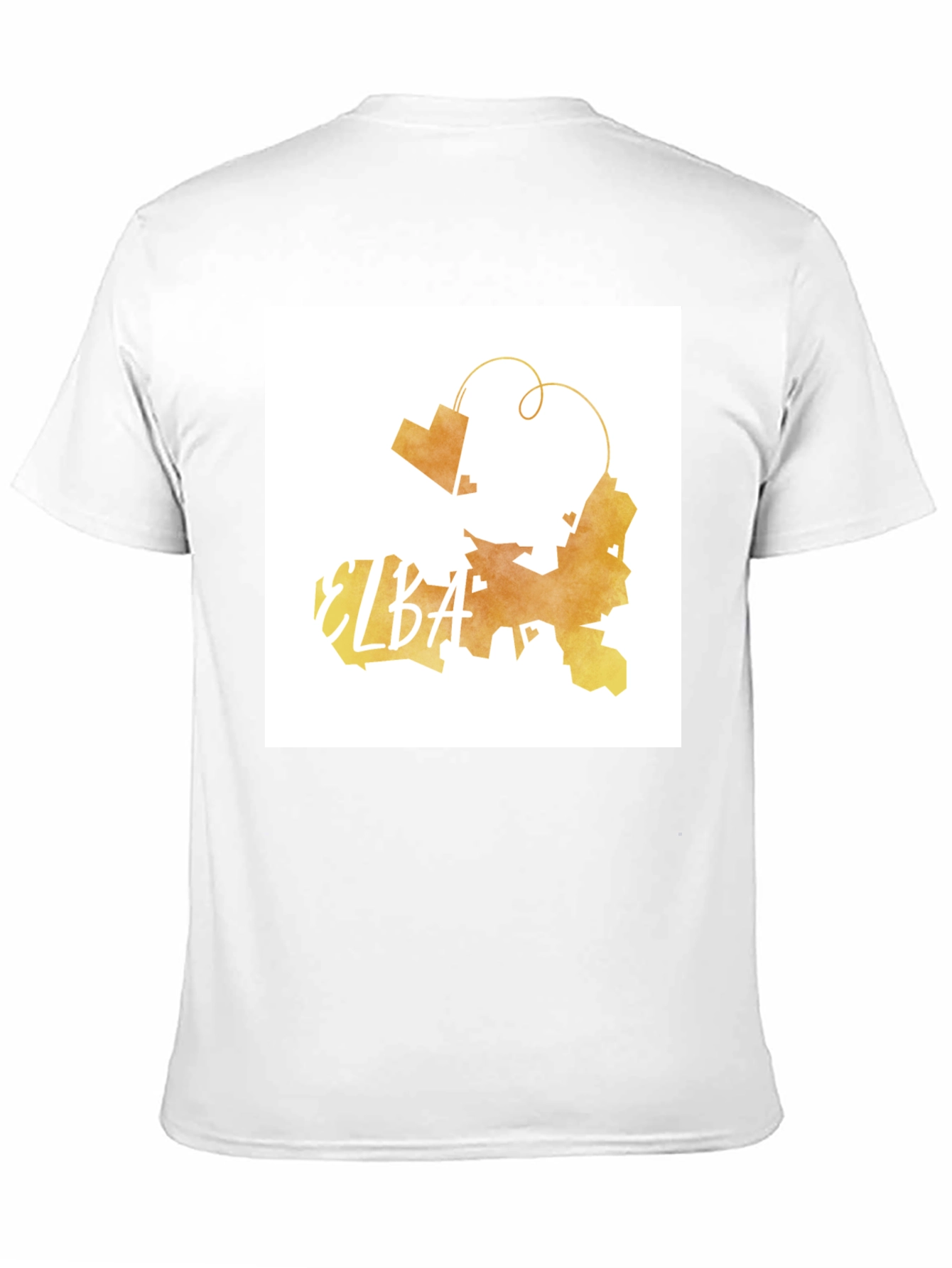 Elba Italy Souvenir T-Shirt | Island Map Tee