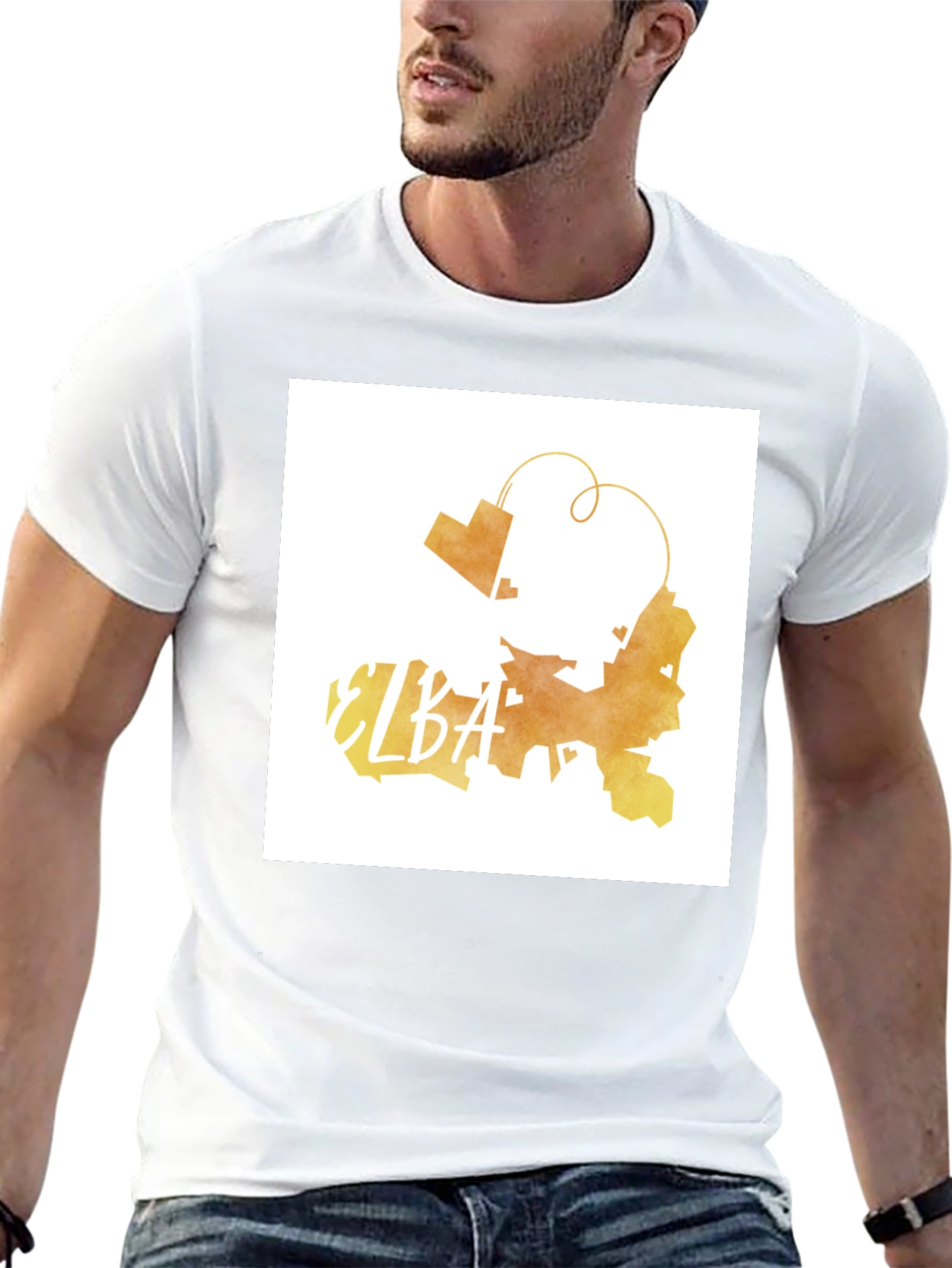 Elba Italy Souvenir T-Shirt | Island Map Tee