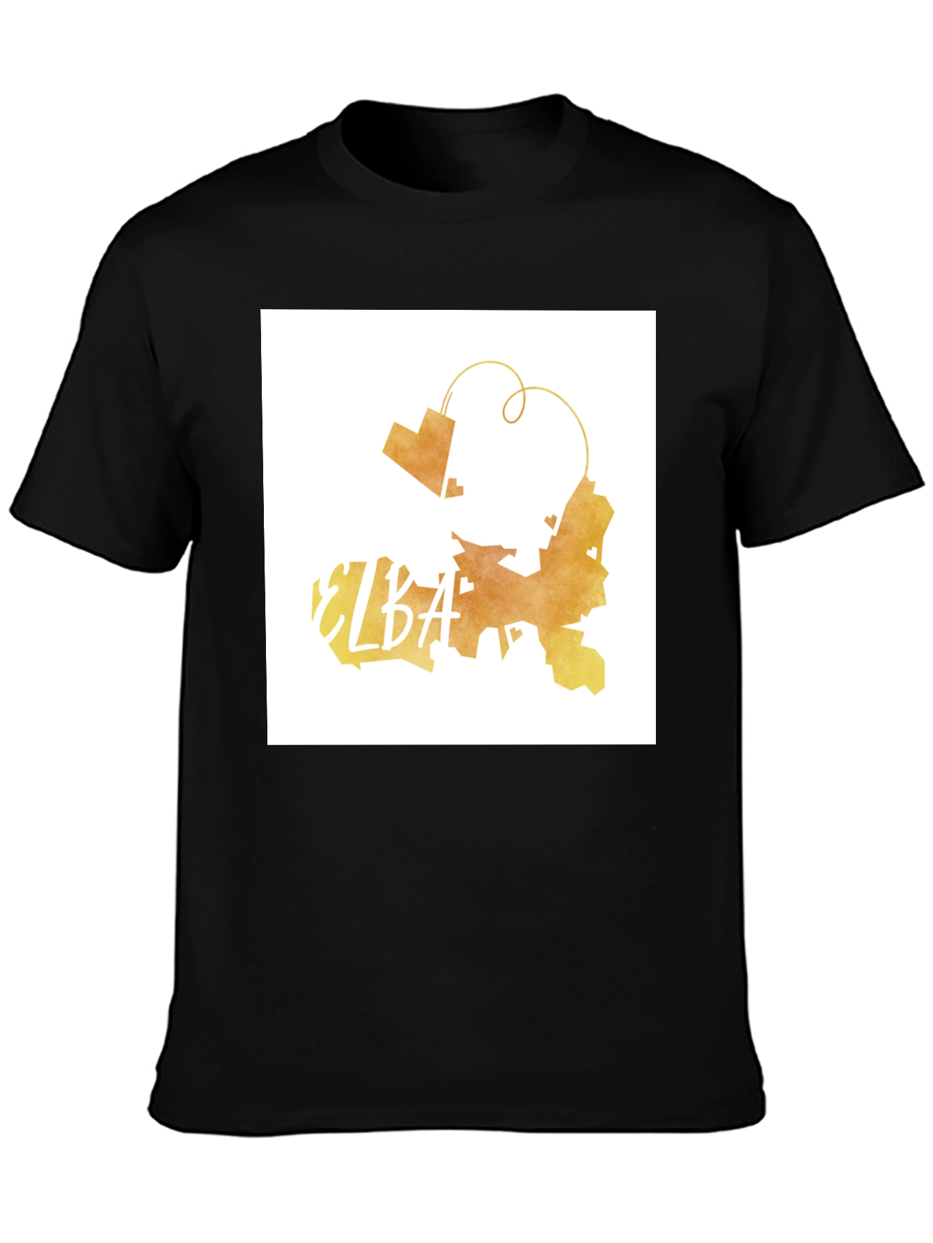 Elba Italy Souvenir T-Shirt | Island Map Tee