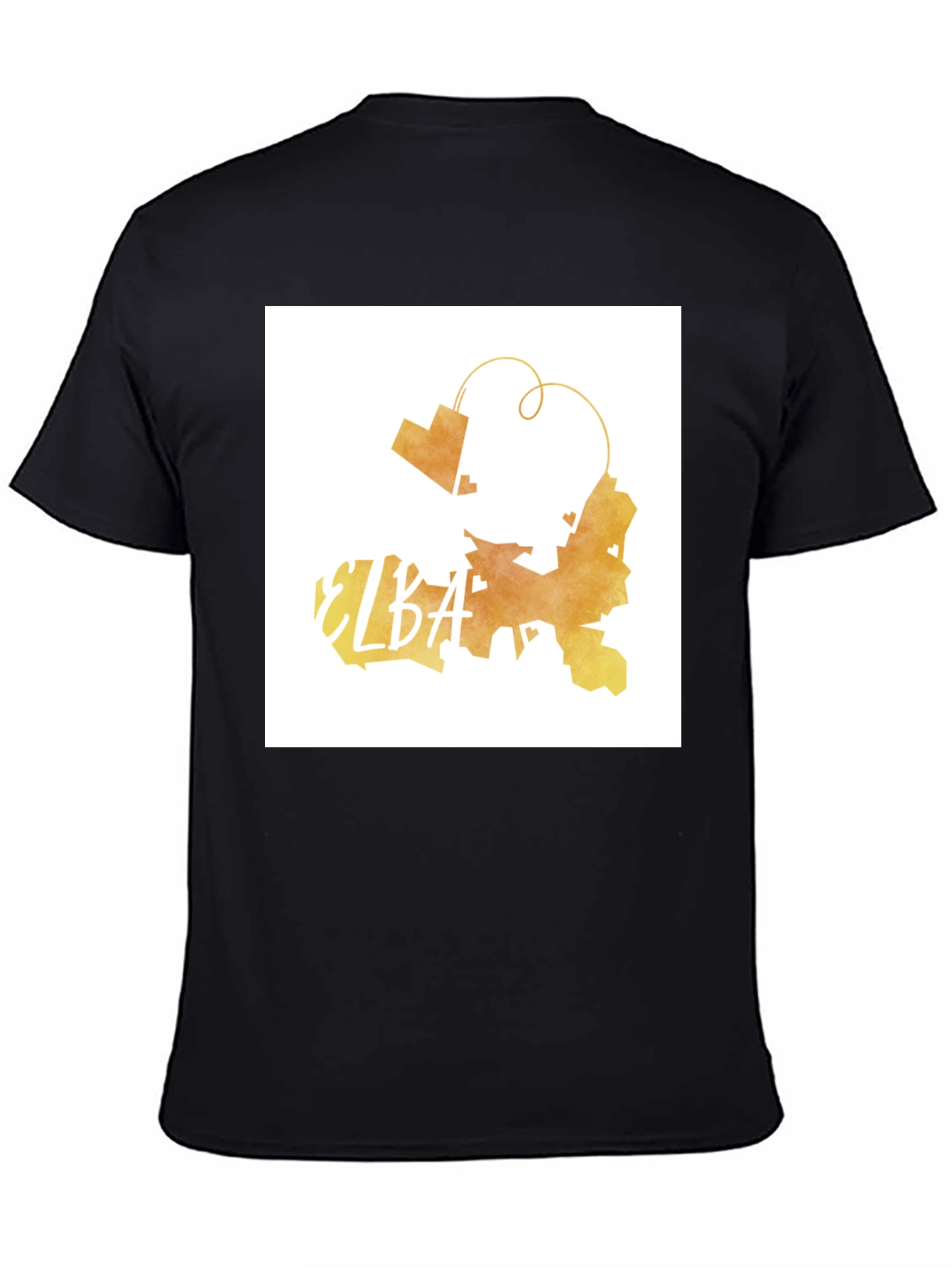 Elba Italy Souvenir T-Shirt | Island Map Tee