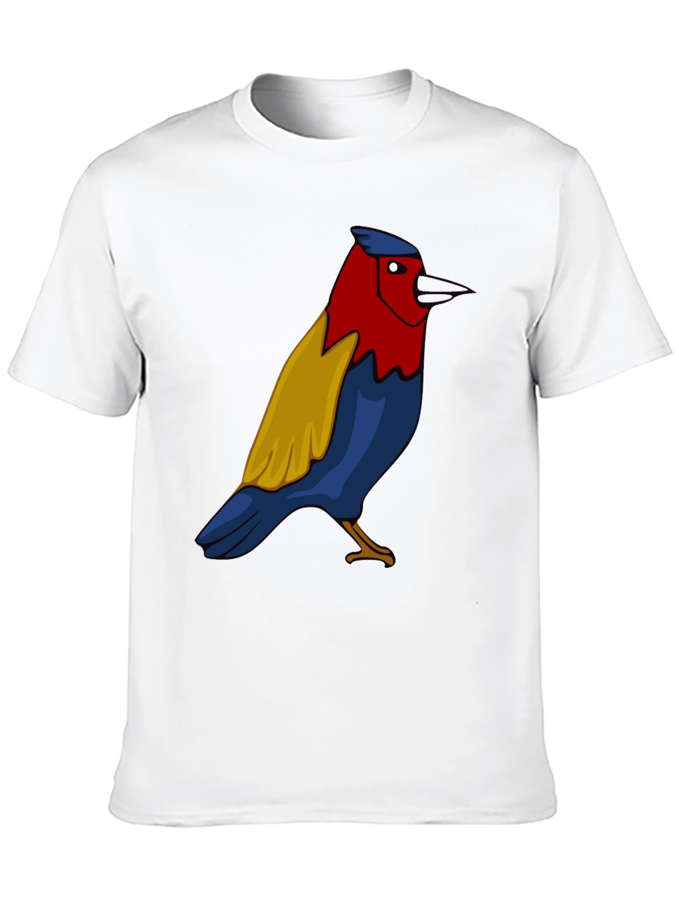 Bird Graphic Black T-Shirt