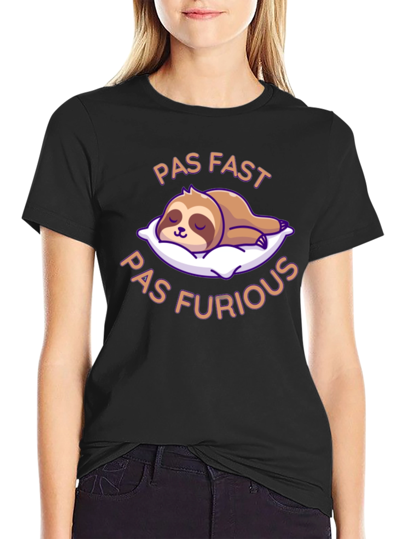 Pas Fast Pas Furious Sloth T-Shirt