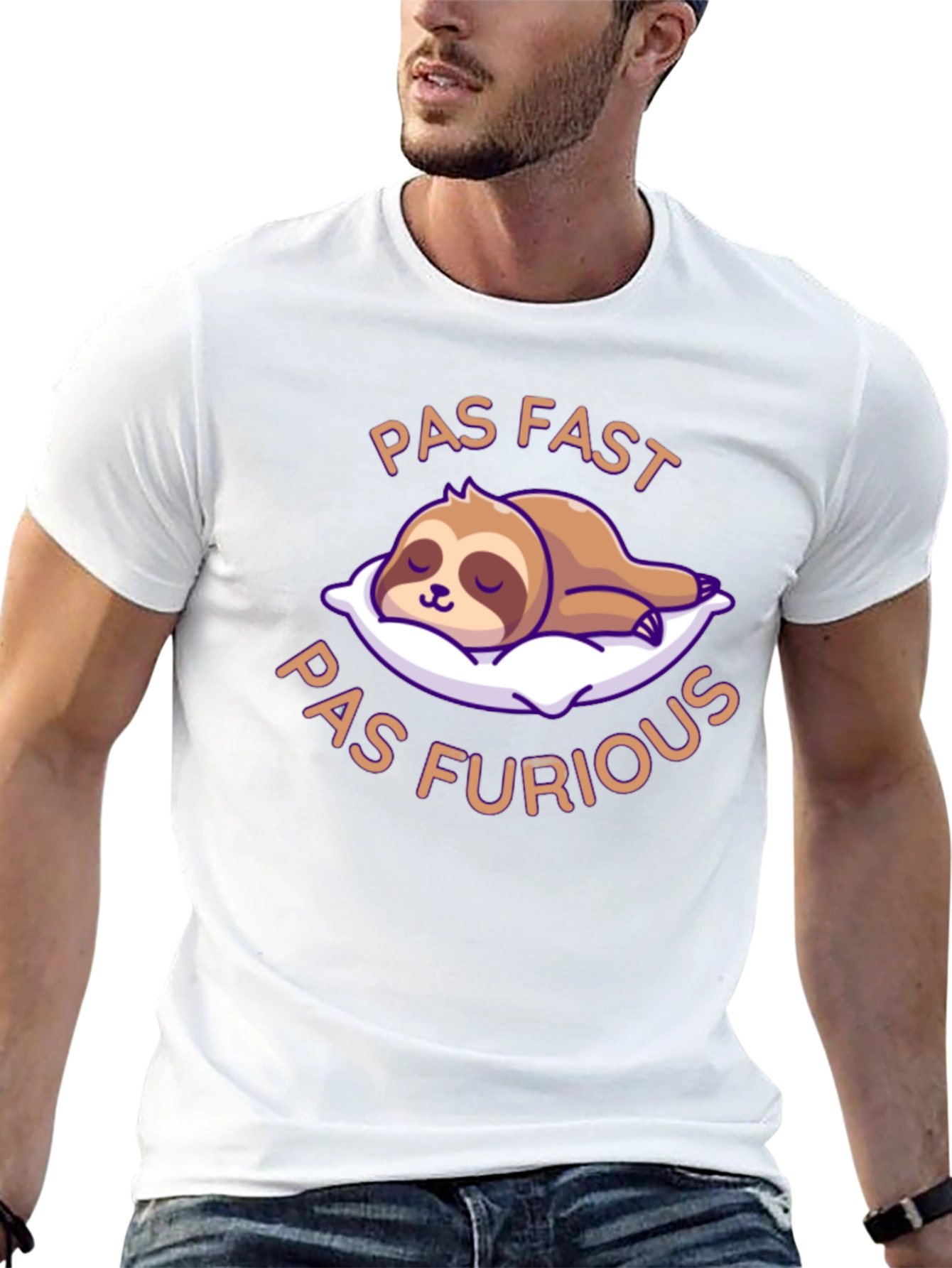 Pas Fast Pas Furious Sloth T-Shirt