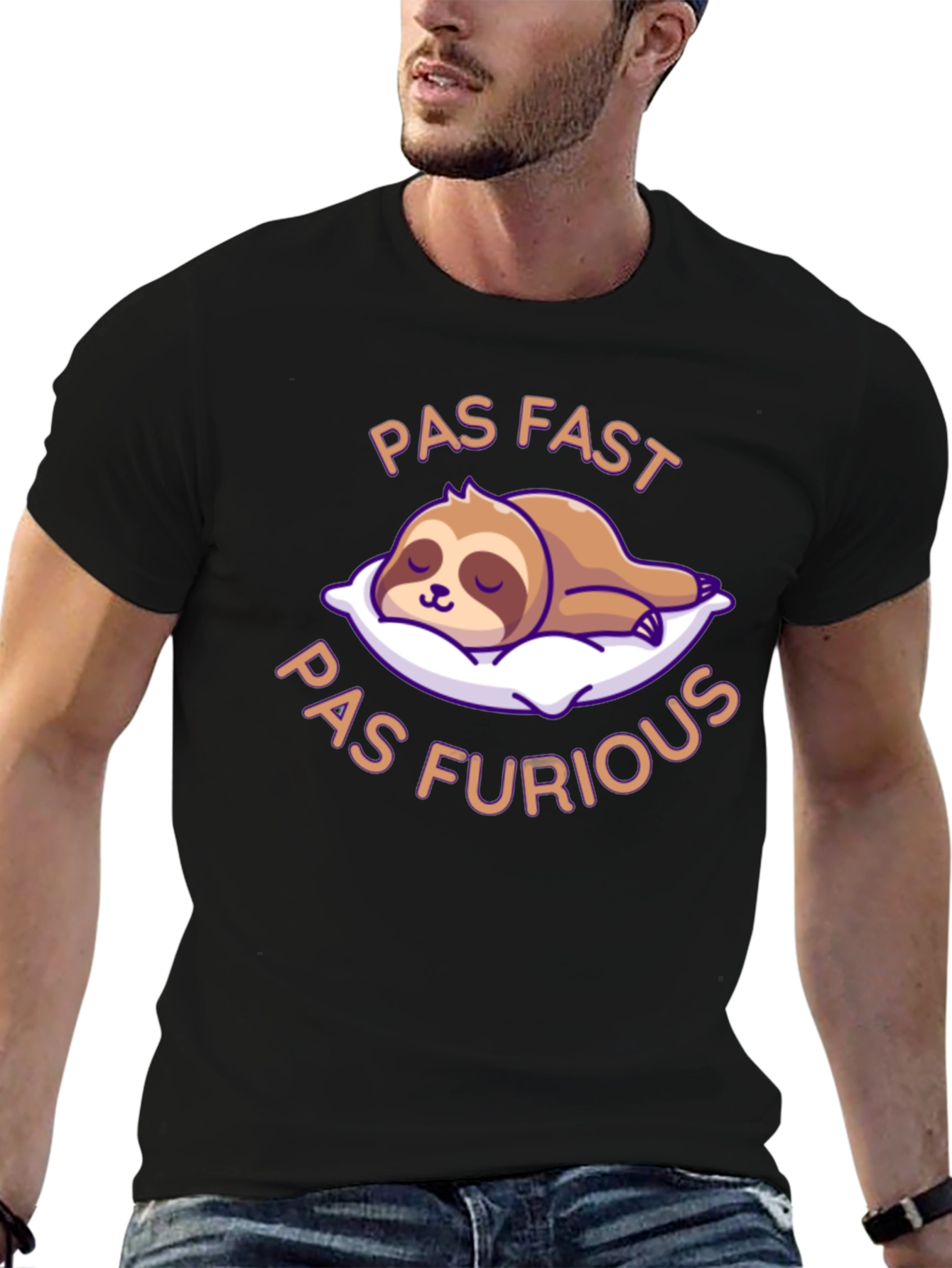 Pas Fast Pas Furious Sloth T-Shirt