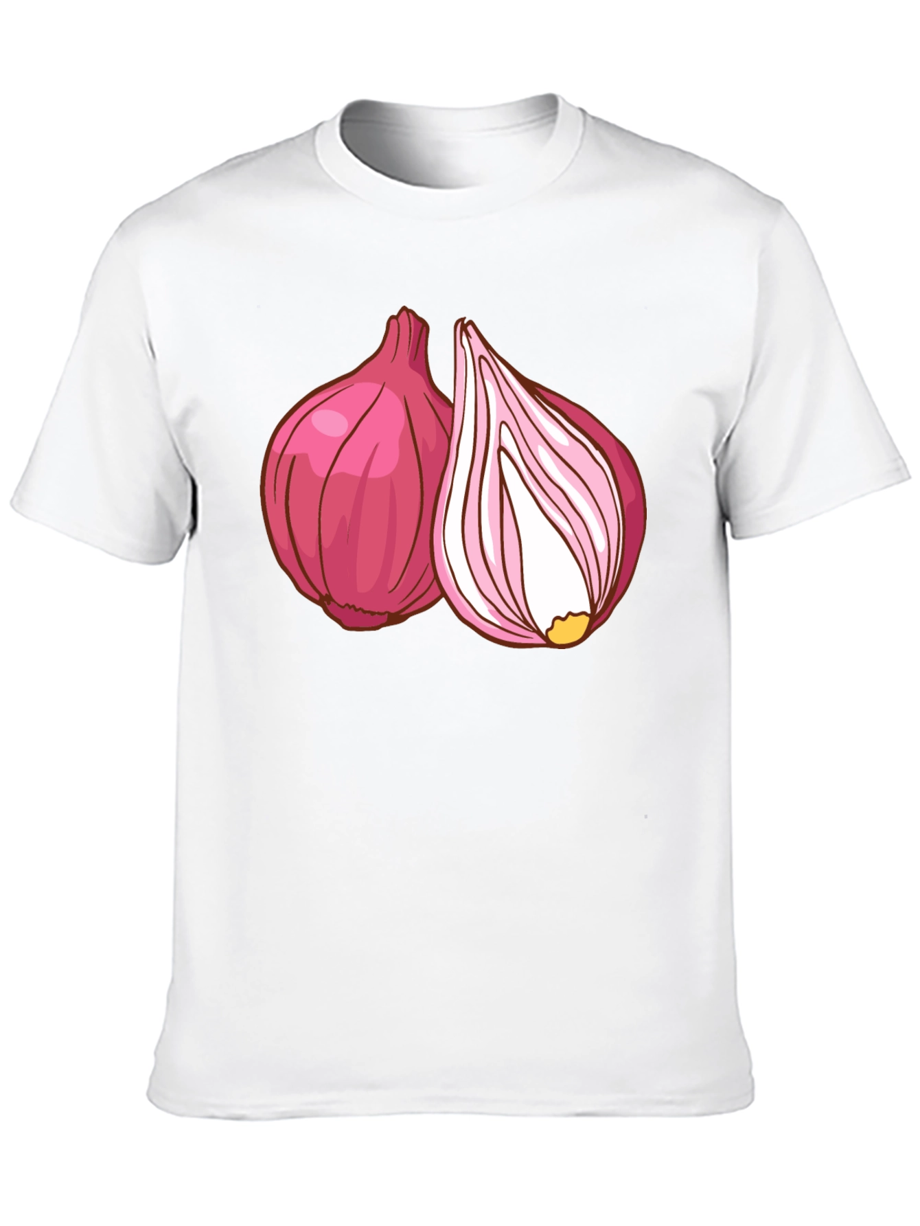 Red Onion Graphic T-Shirt - Fresh Food Tee