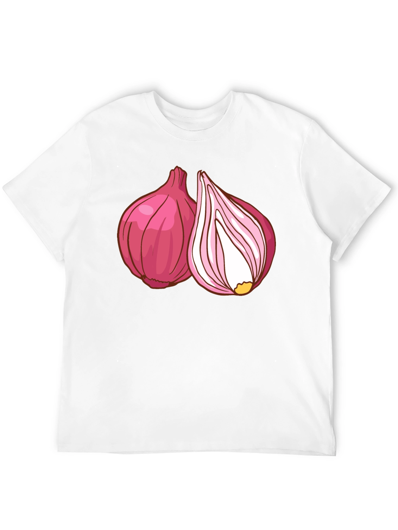 Red Onion Graphic T-Shirt - Fresh Food Tee