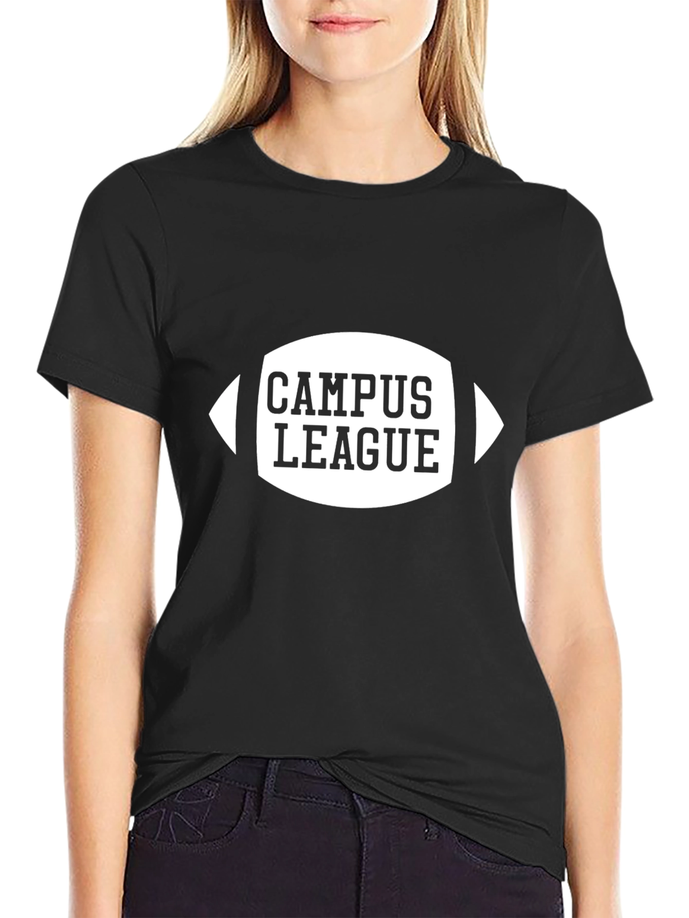 Campus League Football T-Shirt