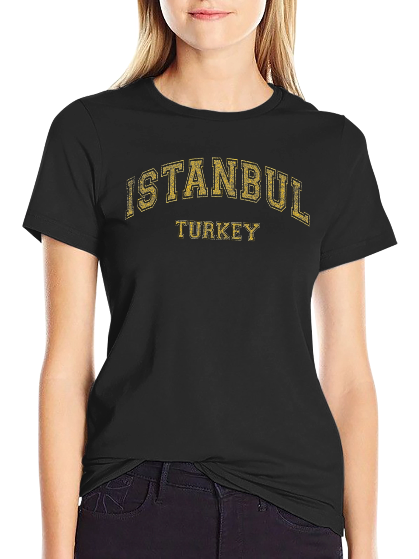 Istanbul Turkey Crew Neck T-Shirt
