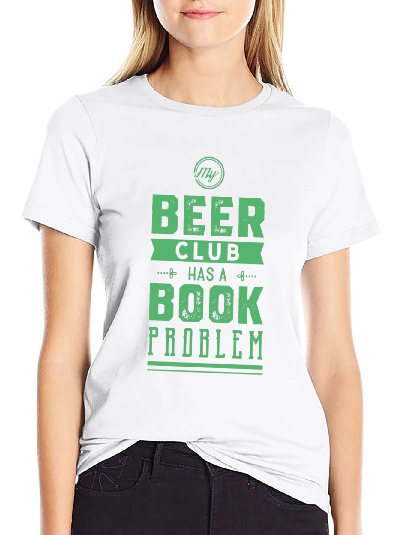 Beer Club Book Problem Graphic Tee